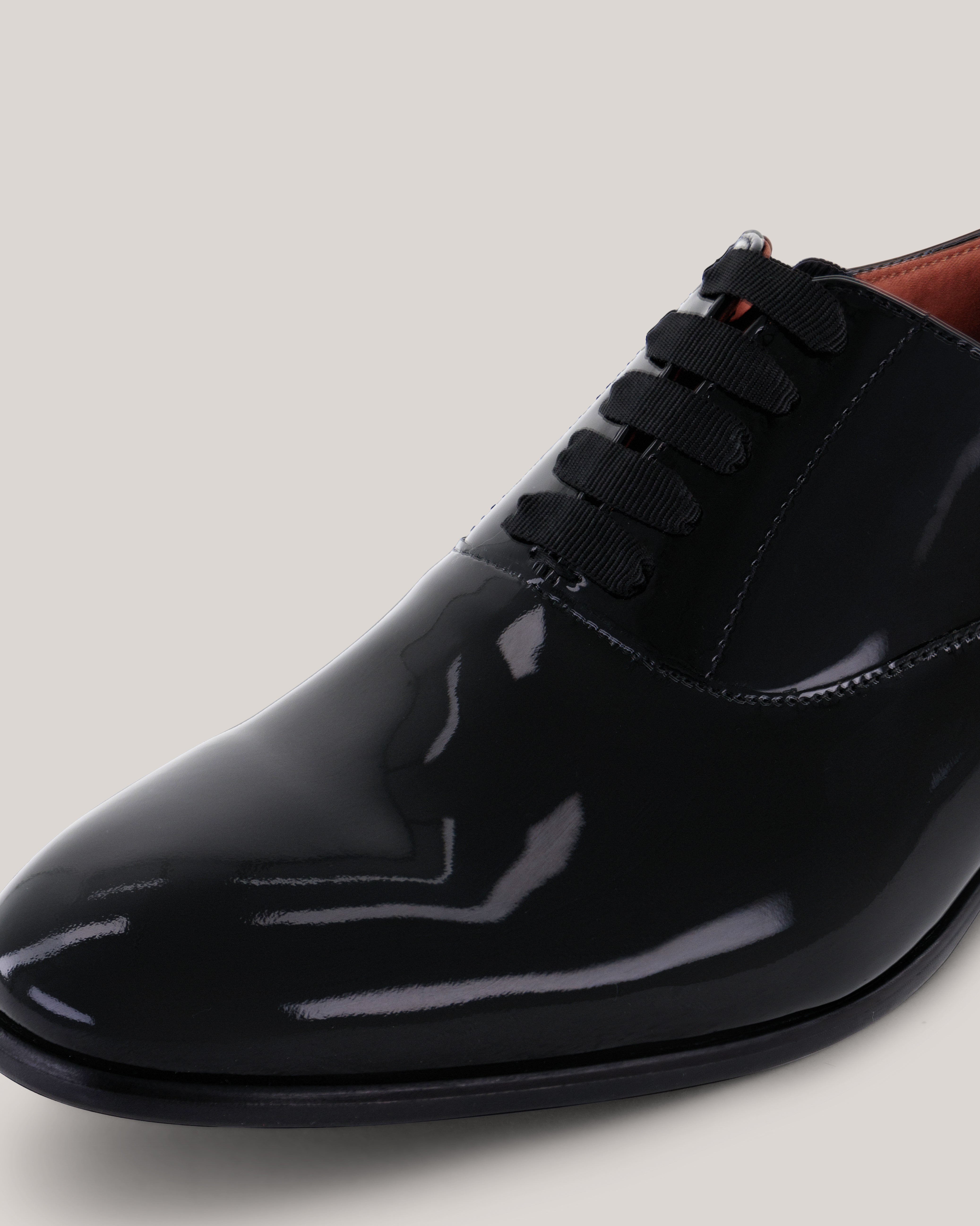 Oglive Patent Leather Formal Shoe Black