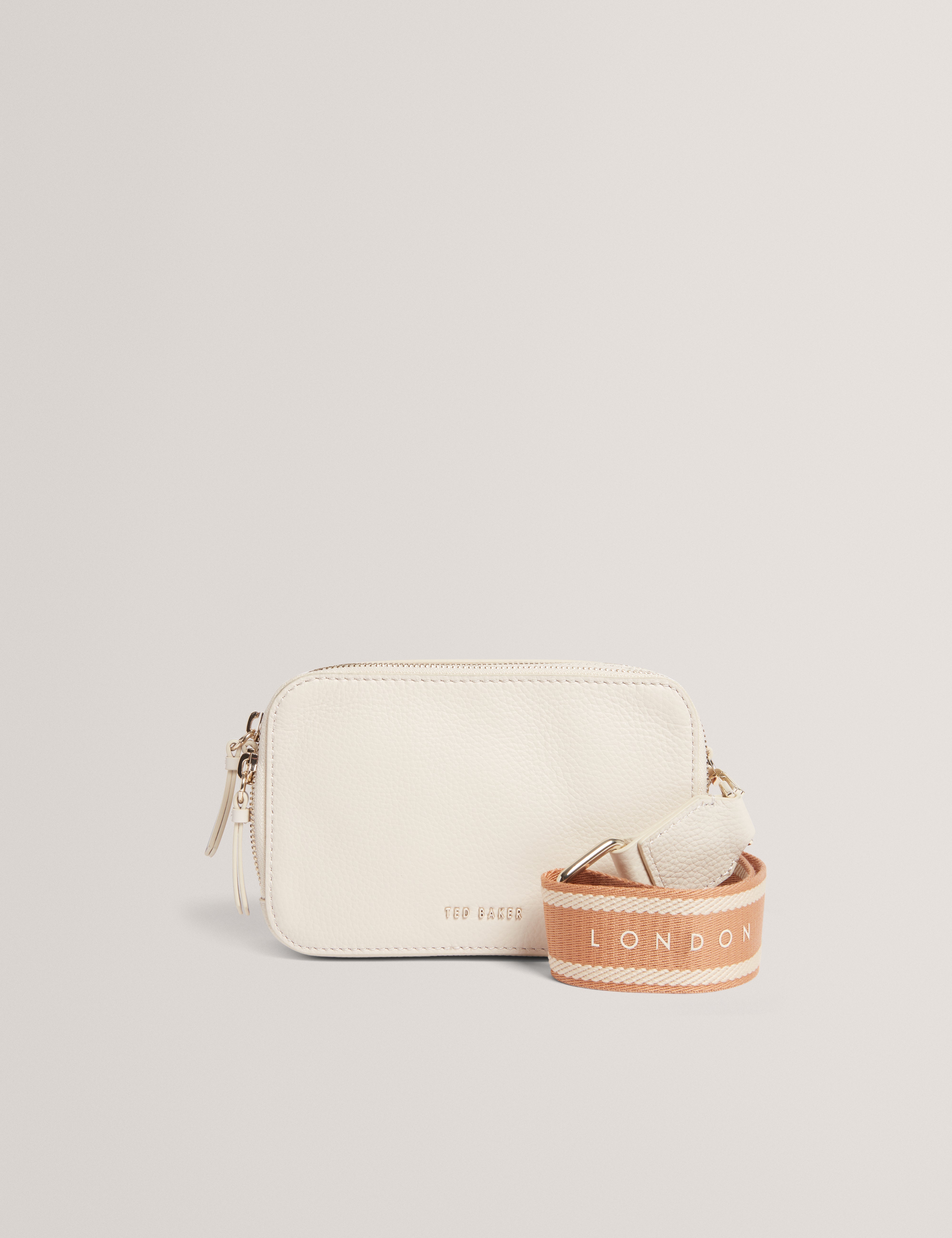 Stunna Mini Webbing Crossbody Bag Ecru