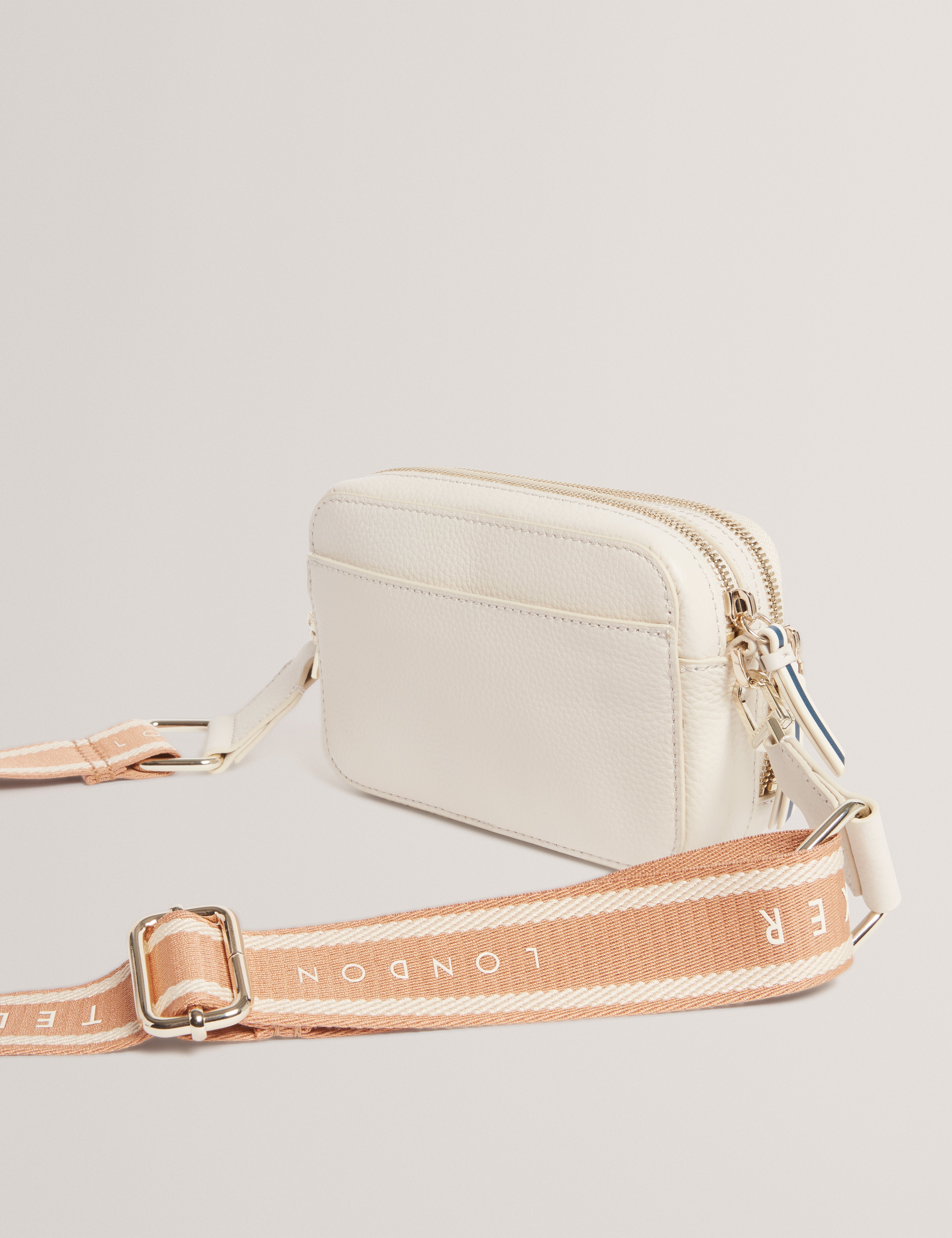 Stunna Mini Webbing Crossbody Bag Ecru