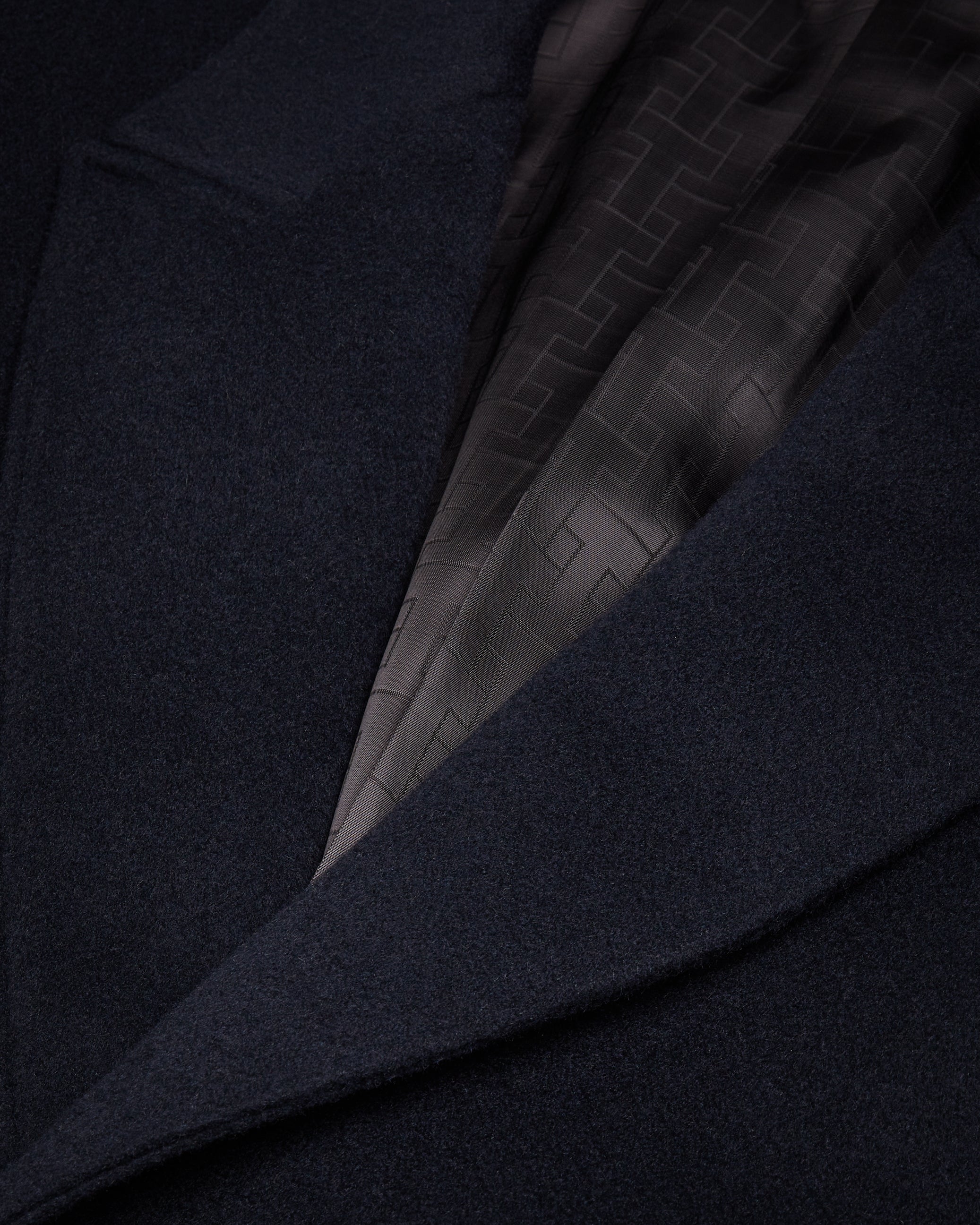 Wilding Wool Blend Peacoat Navy