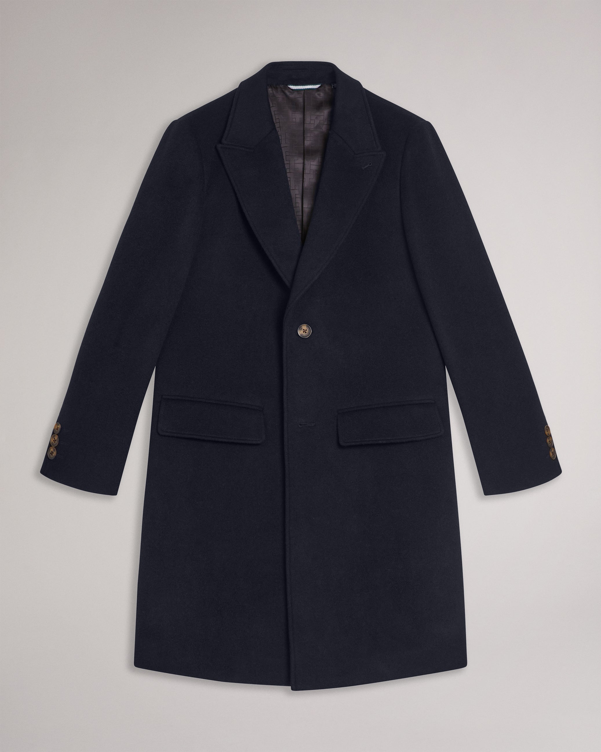 Wilding Wool Blend Peacoat Navy