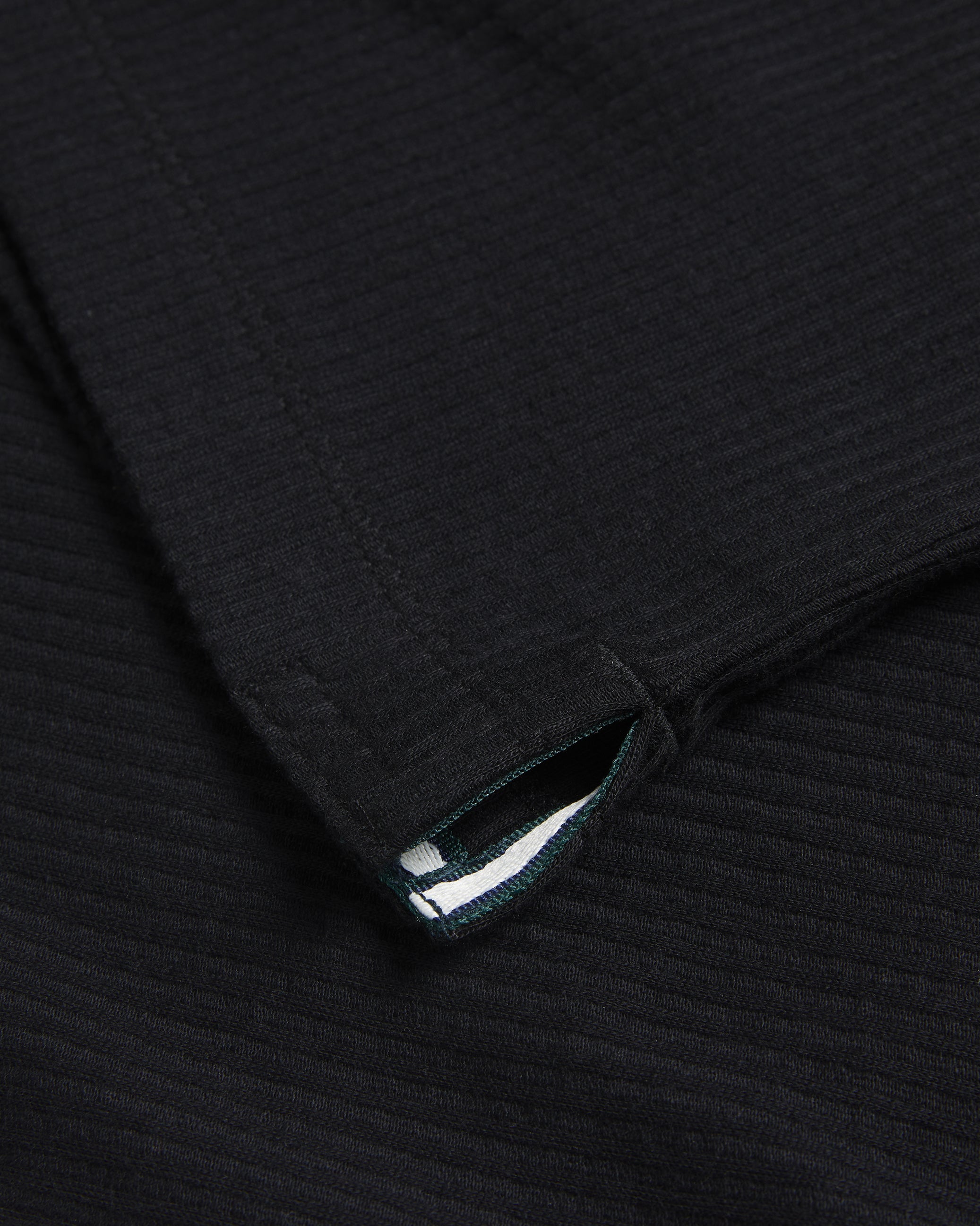 Zarkes Short Sleeve Regular Zip Polo Black