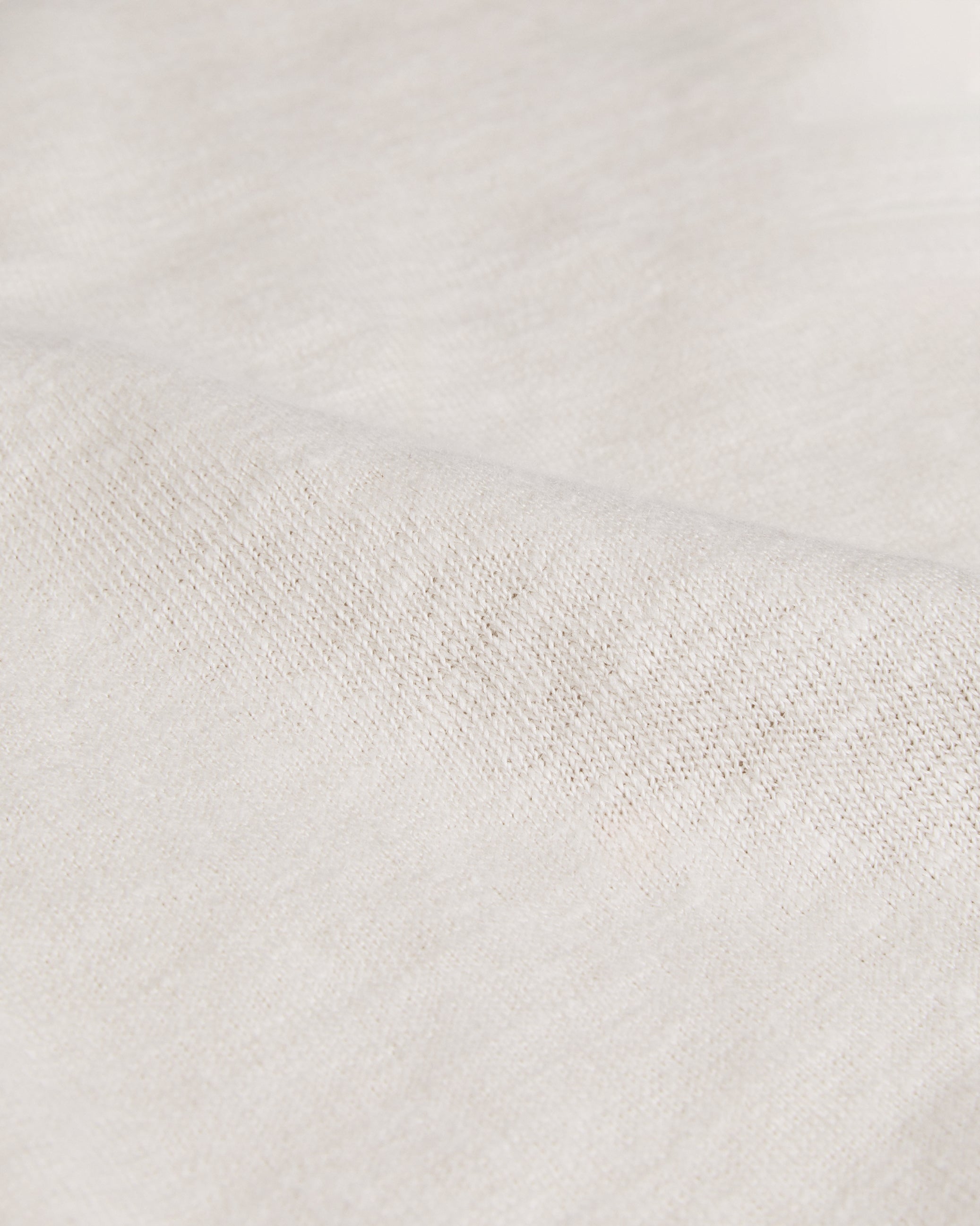 Flinpo Short Sleeve Regular Linen Polo Stone