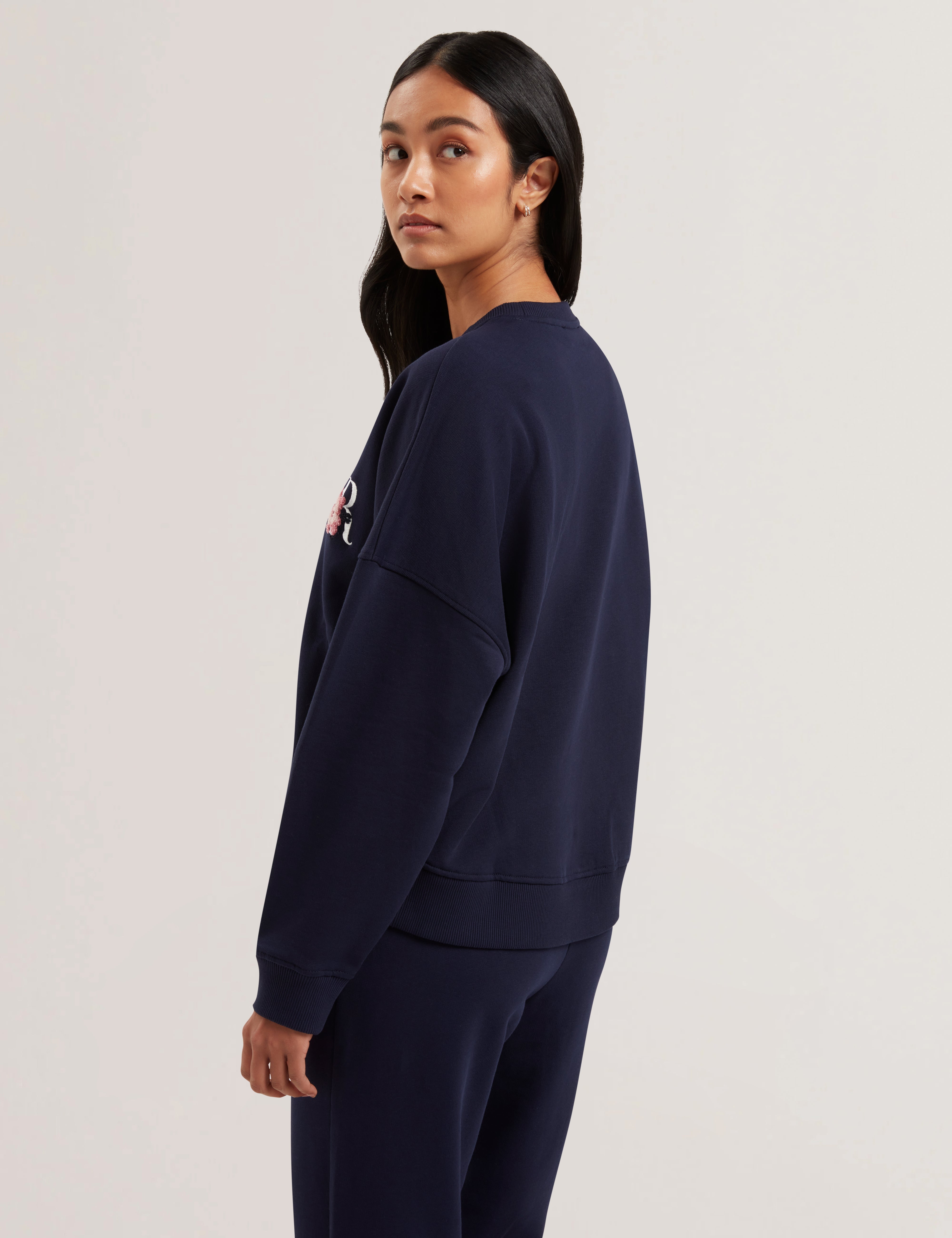 Stiila Ted Baker Branded Sweatshirt Navy