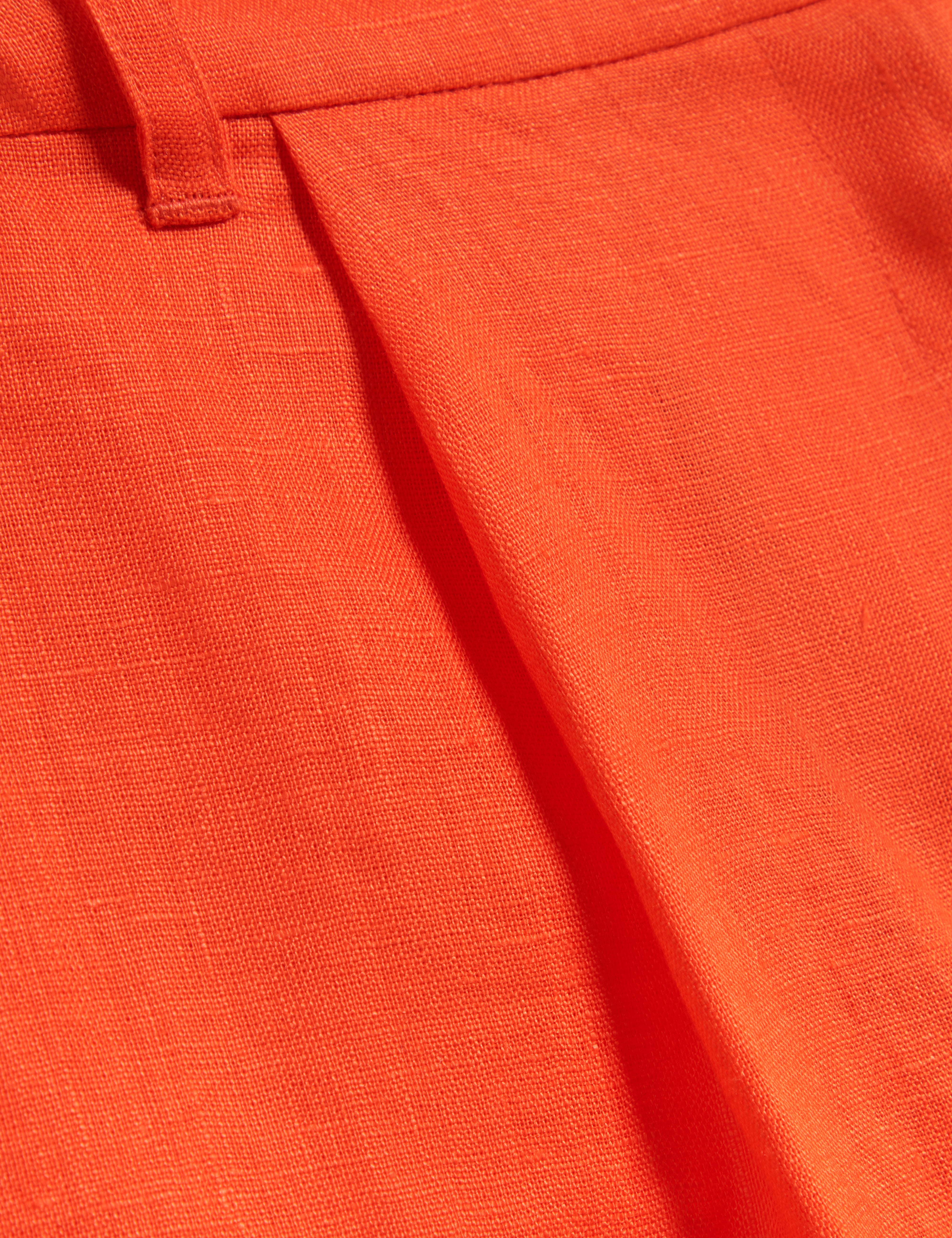 Spira Tailored Linen Short Orange