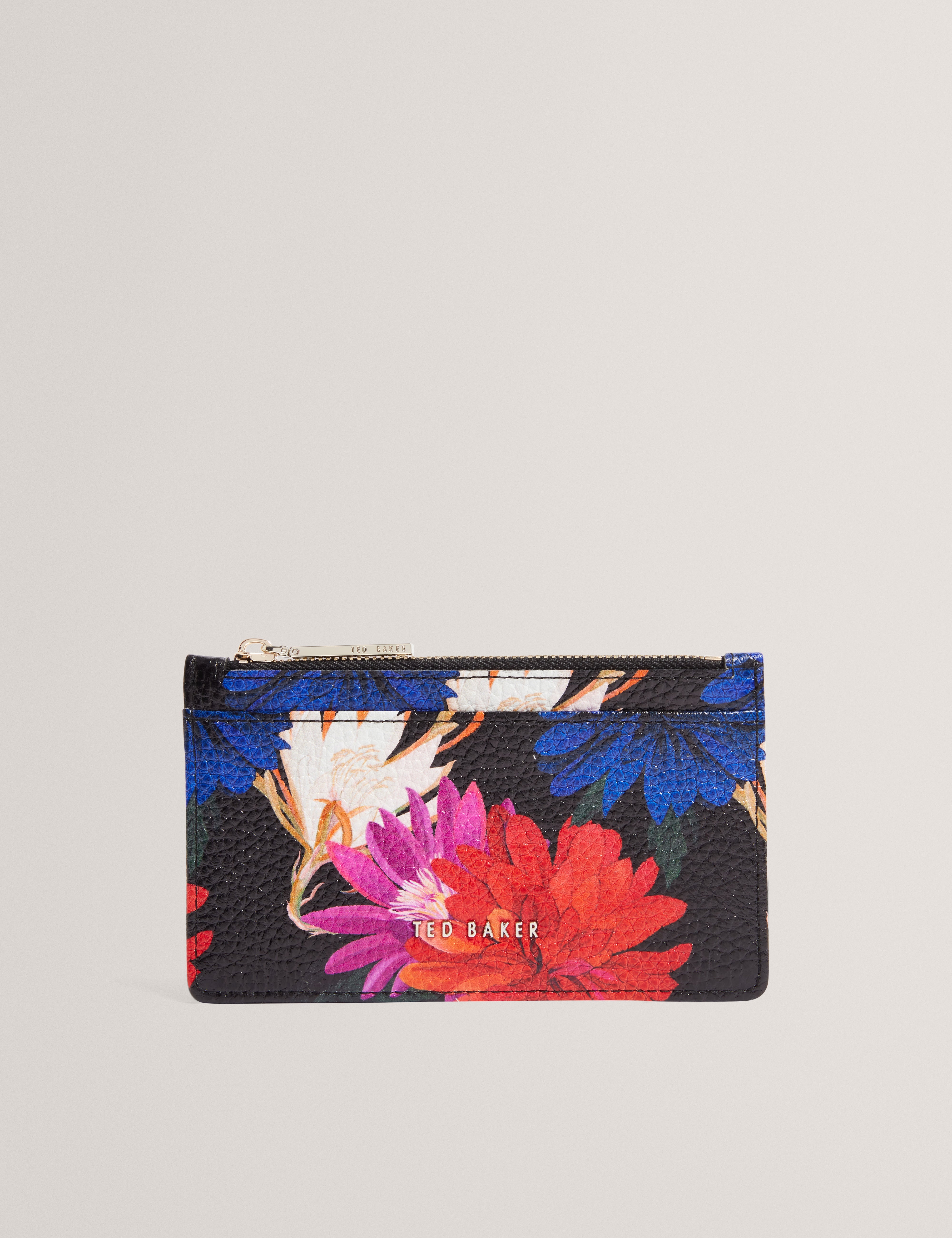 Amalias Printed Card Holder Black