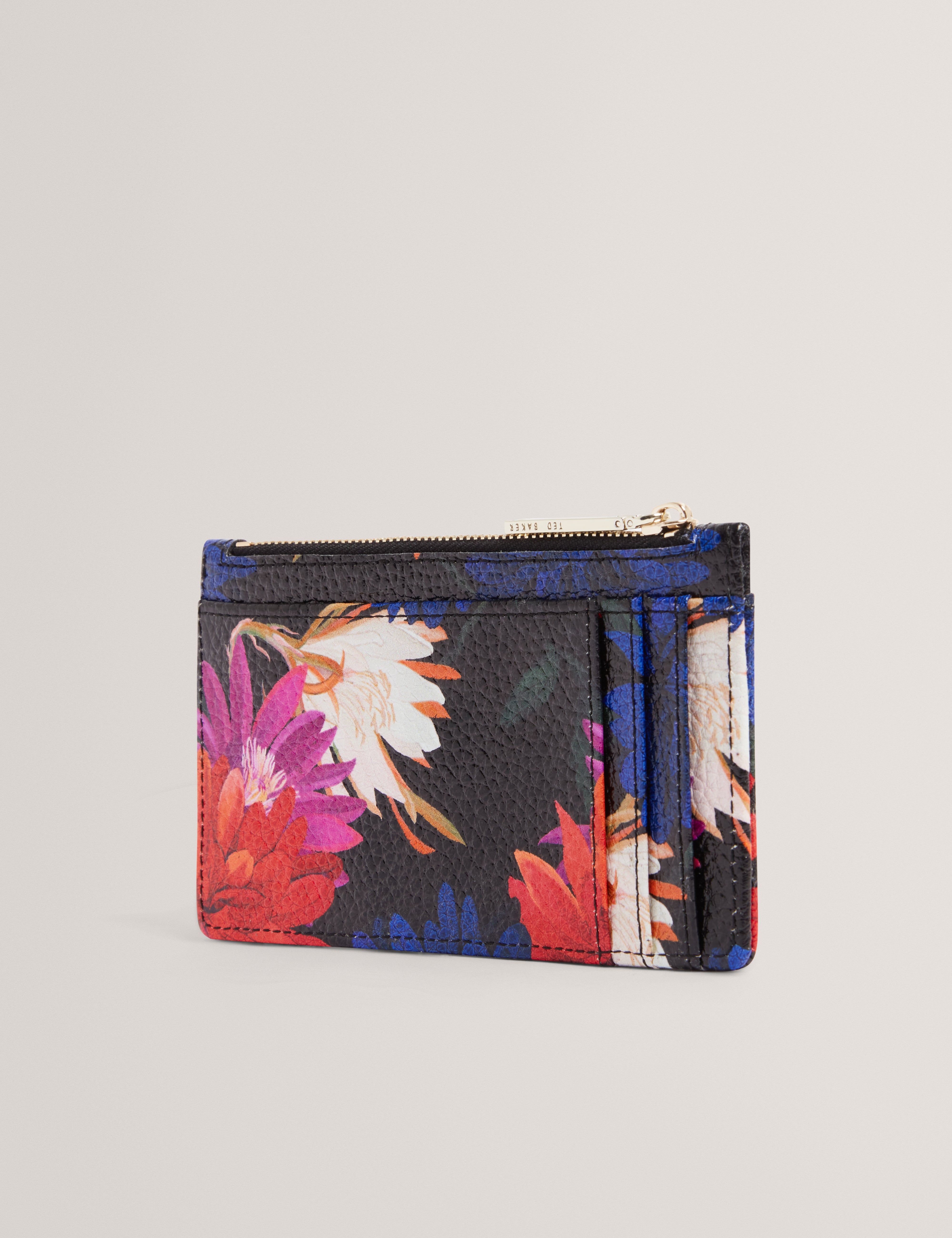 Amalias Printed Card Holder Black