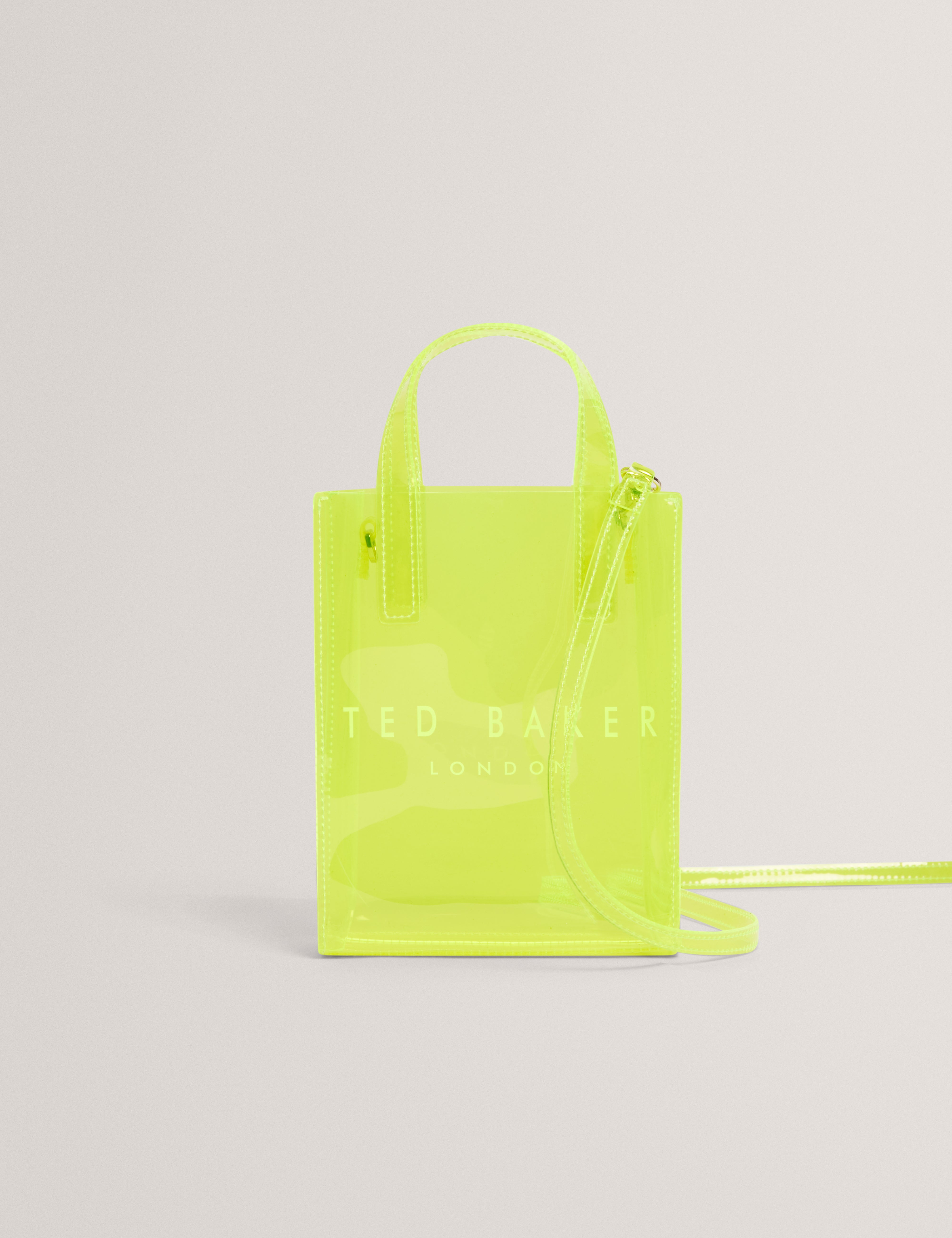 Sheacon Transparent Nano Icon Bag Brt-Yellow