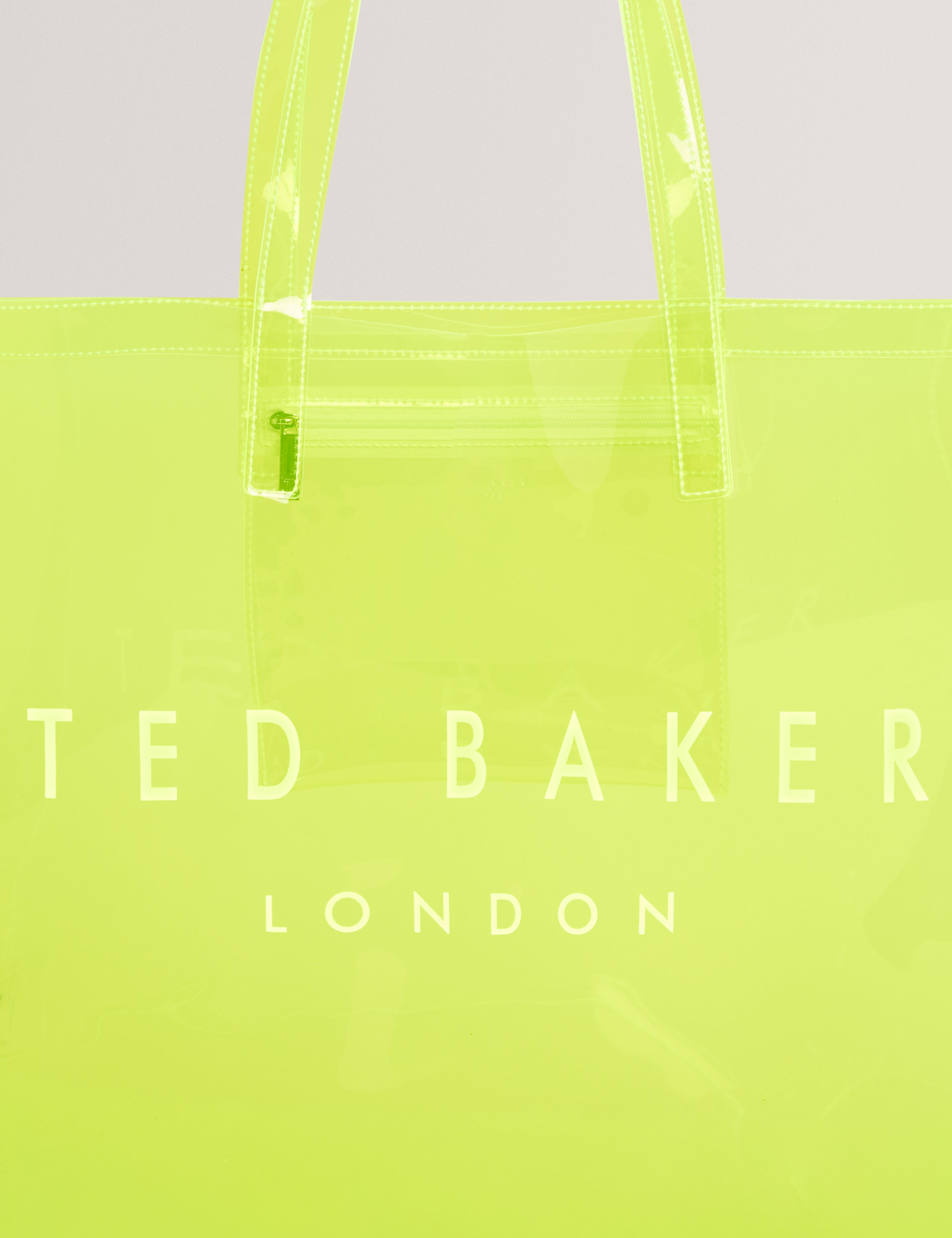 Sheakon Transparent Extra Large Icon Bag Brt-Yellow