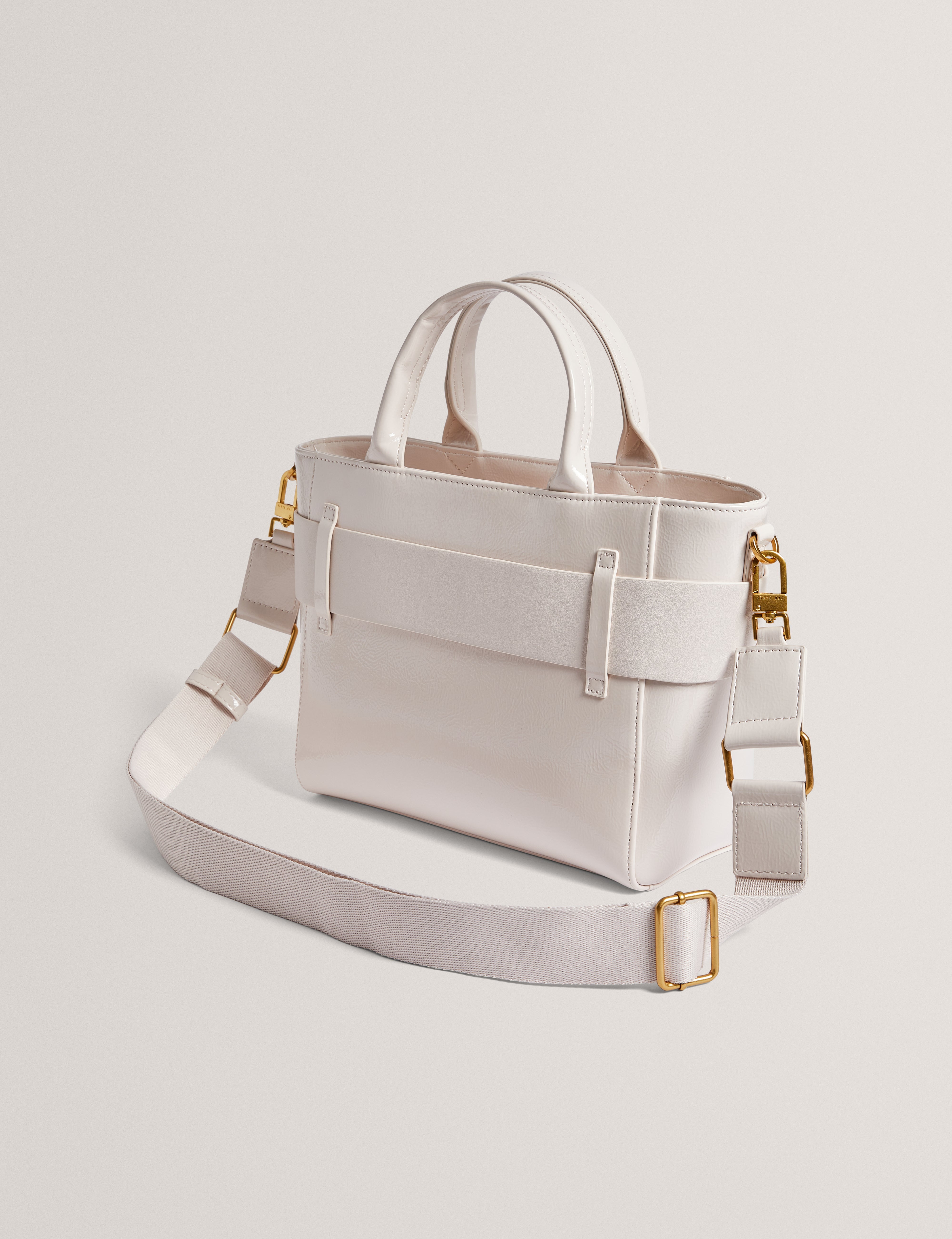 Jimsa Knot Bow Crossbody Bag Ivory