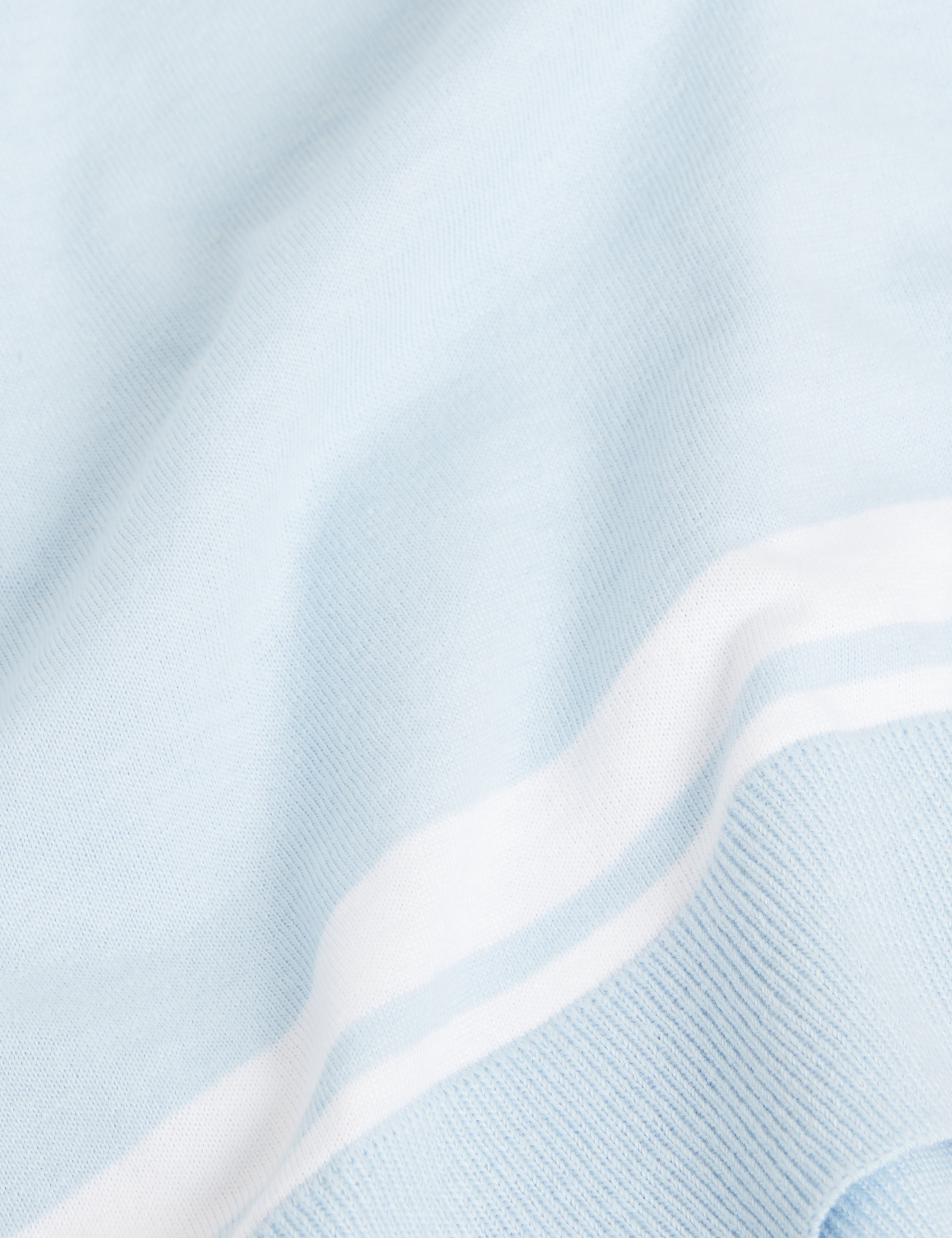Eauts Short Sleeve Ribstart T-Shirt Pl-Blue