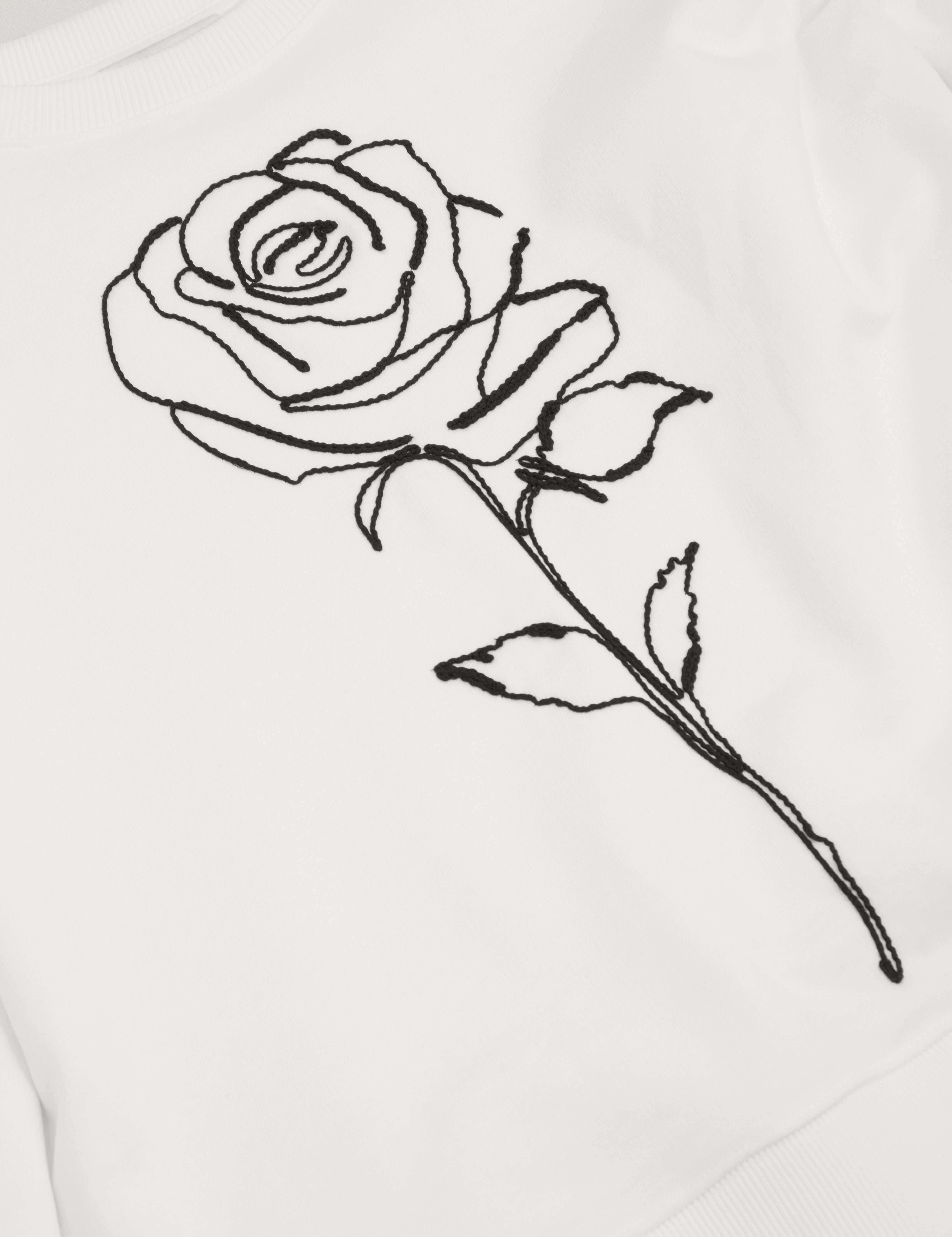 Marssia Printed Sweatshirt Ivory