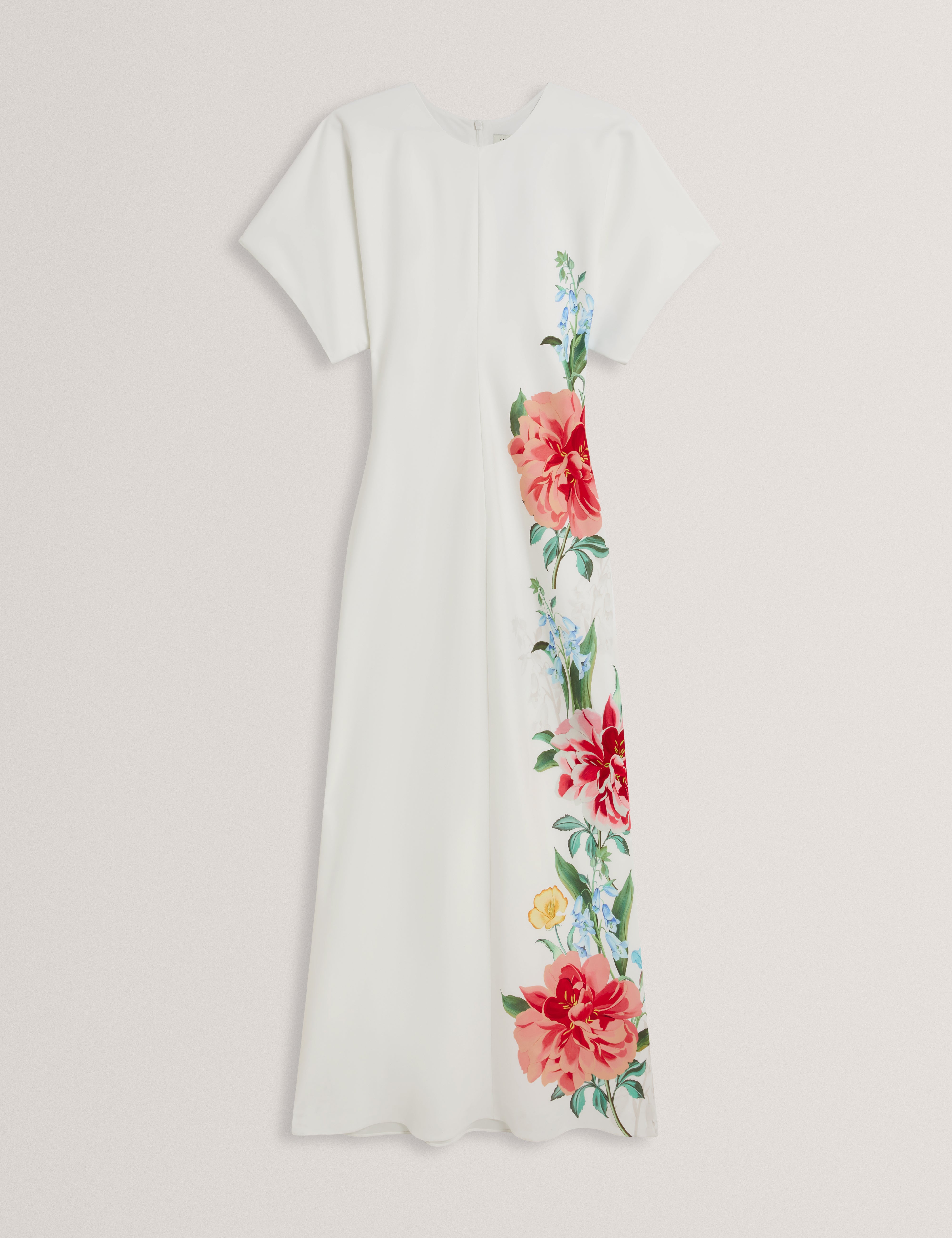 Dodia Column Maxi Dress White