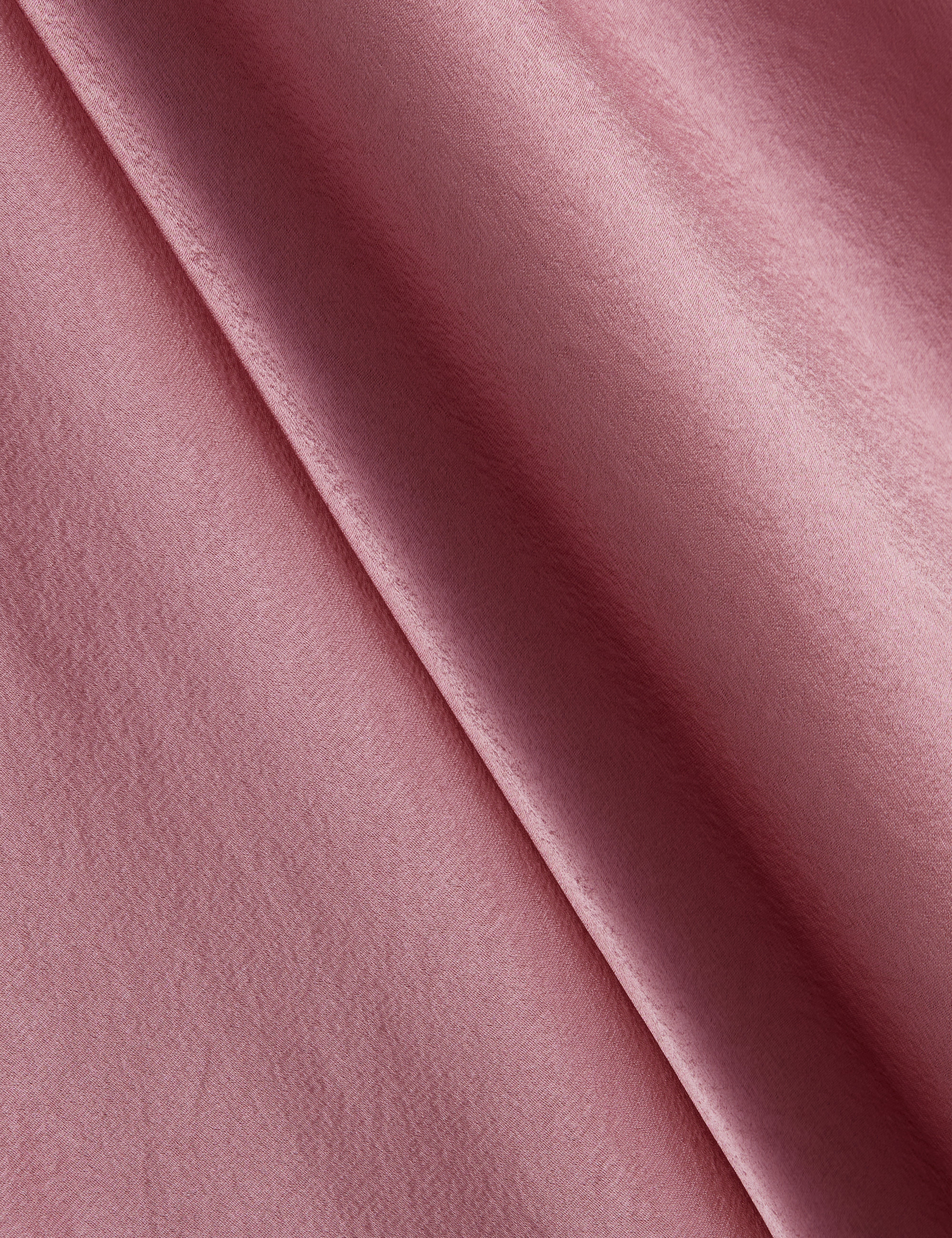 Fianaa Slouch Sleeve Waisted Column Dress Mid-Pink