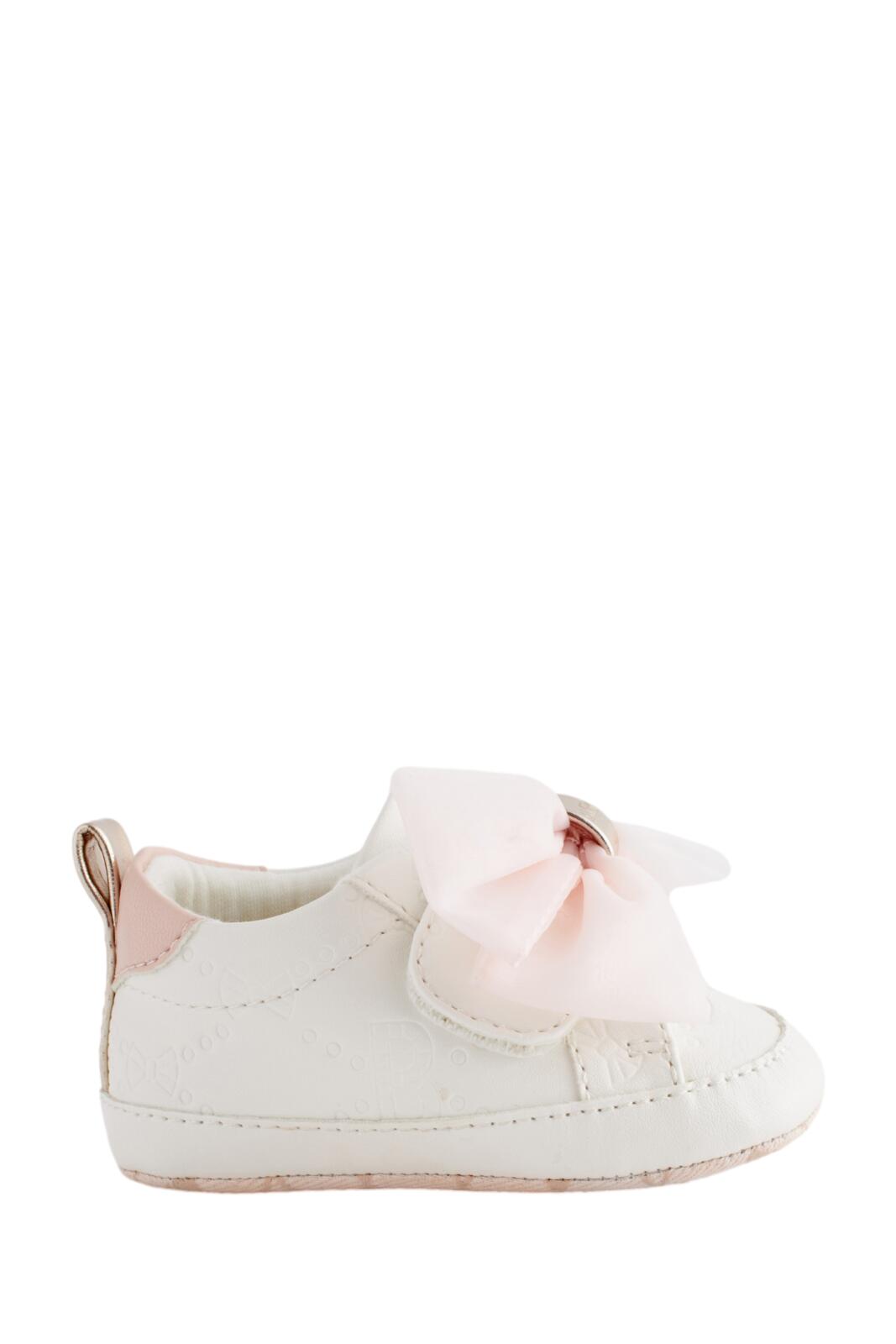 Organza Bow Trainer Padders White