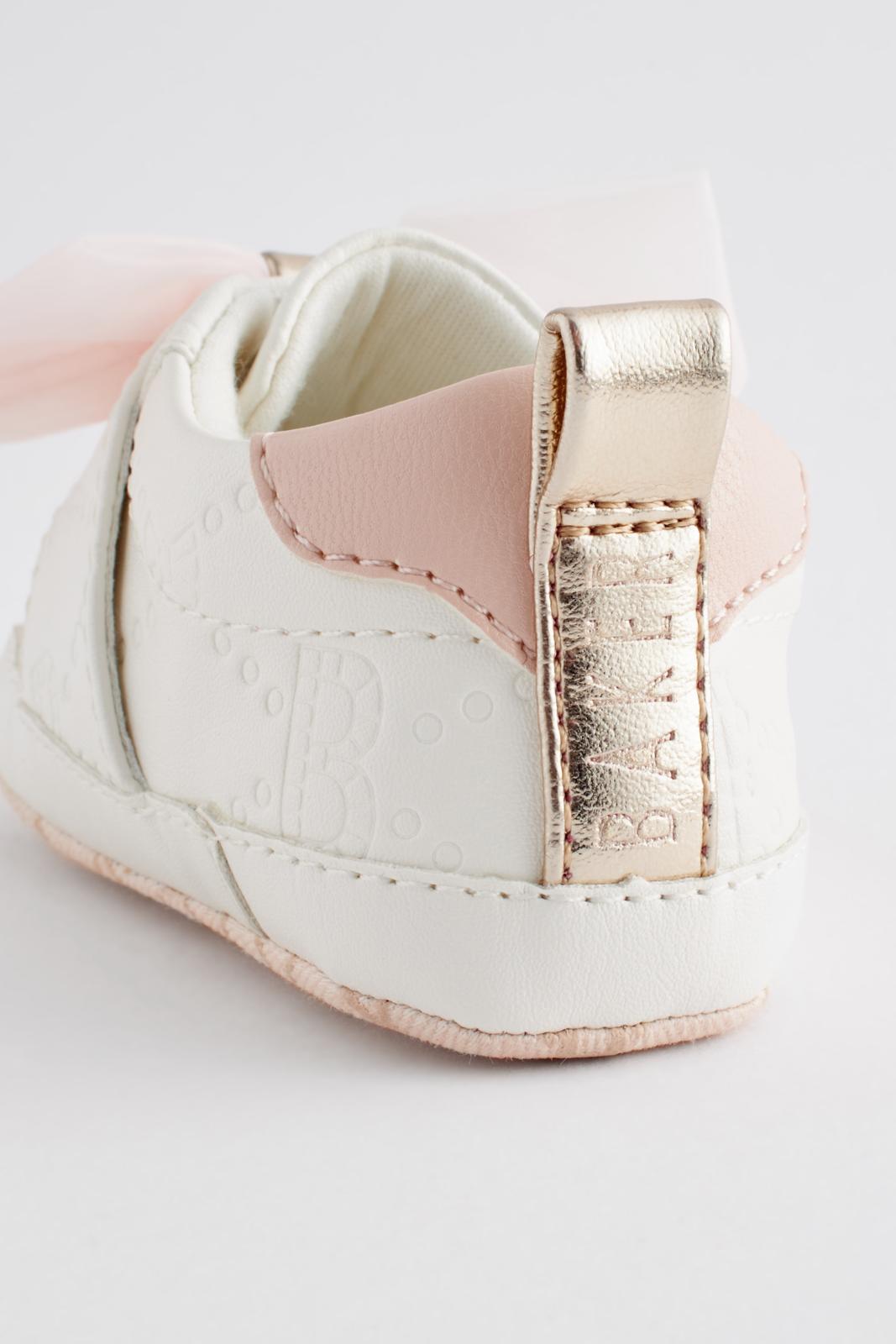 Organza Bow Trainer Padders White