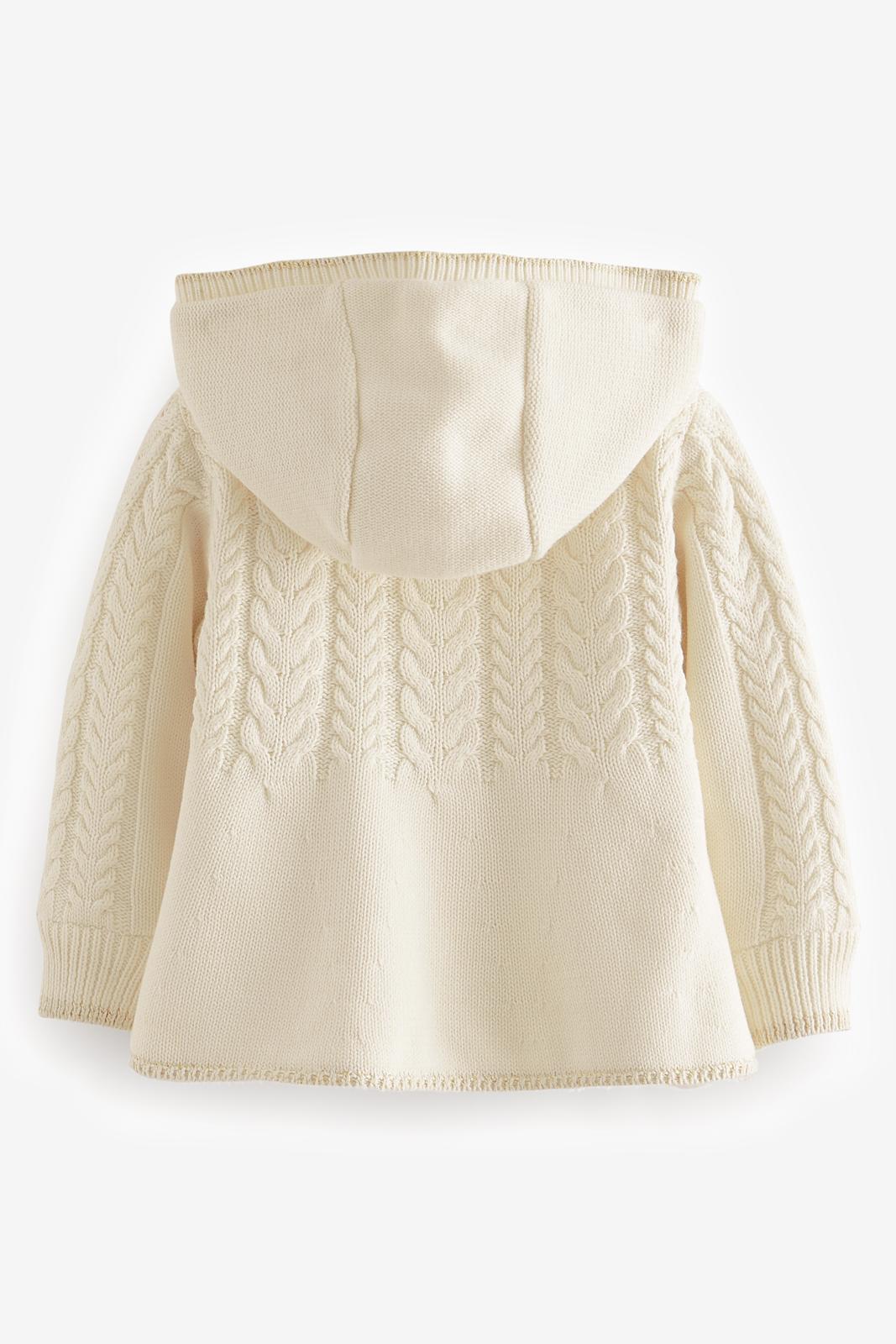 Cream Knitted Coatigan Cream
