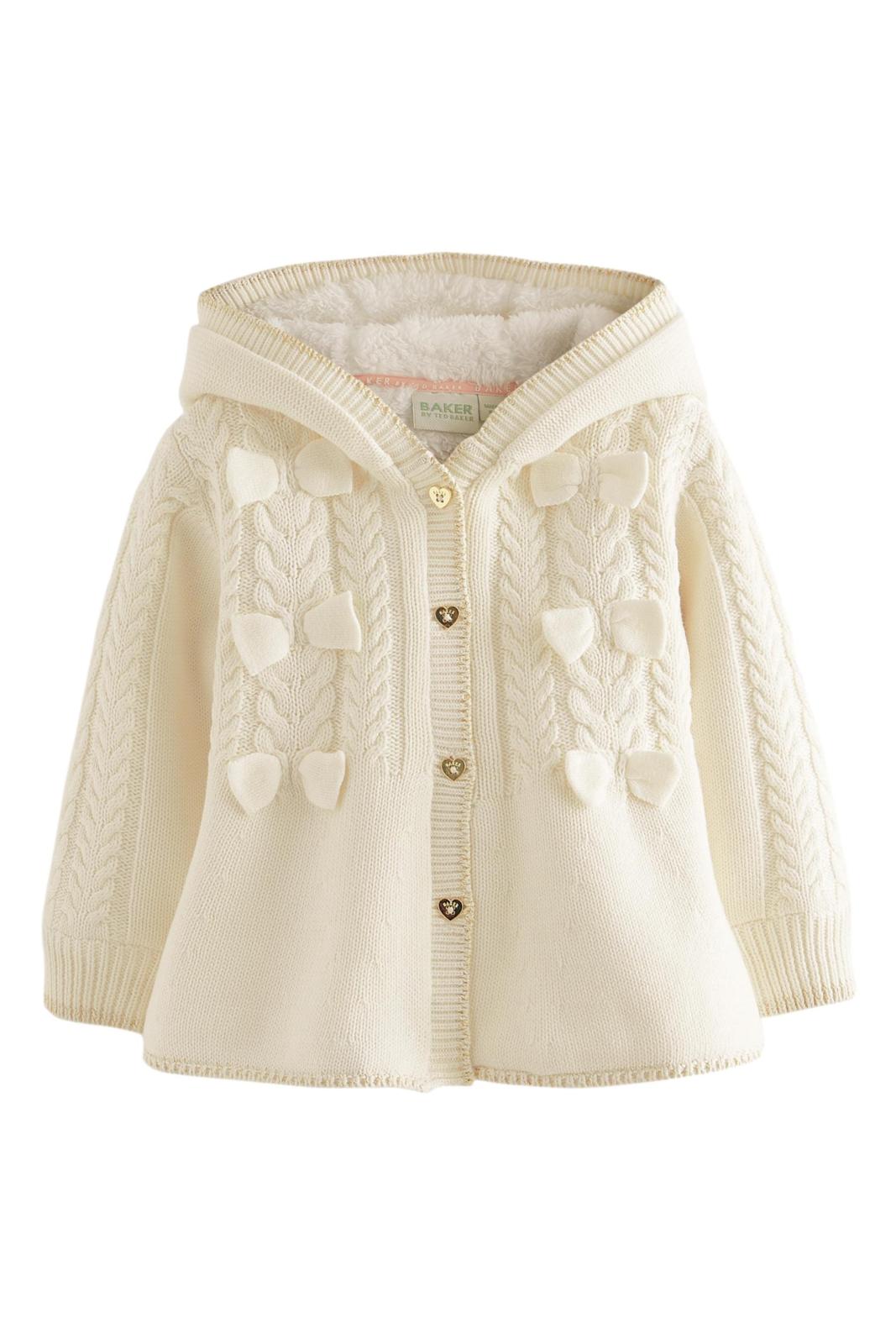 Cream Knitted Coatigan Cream
