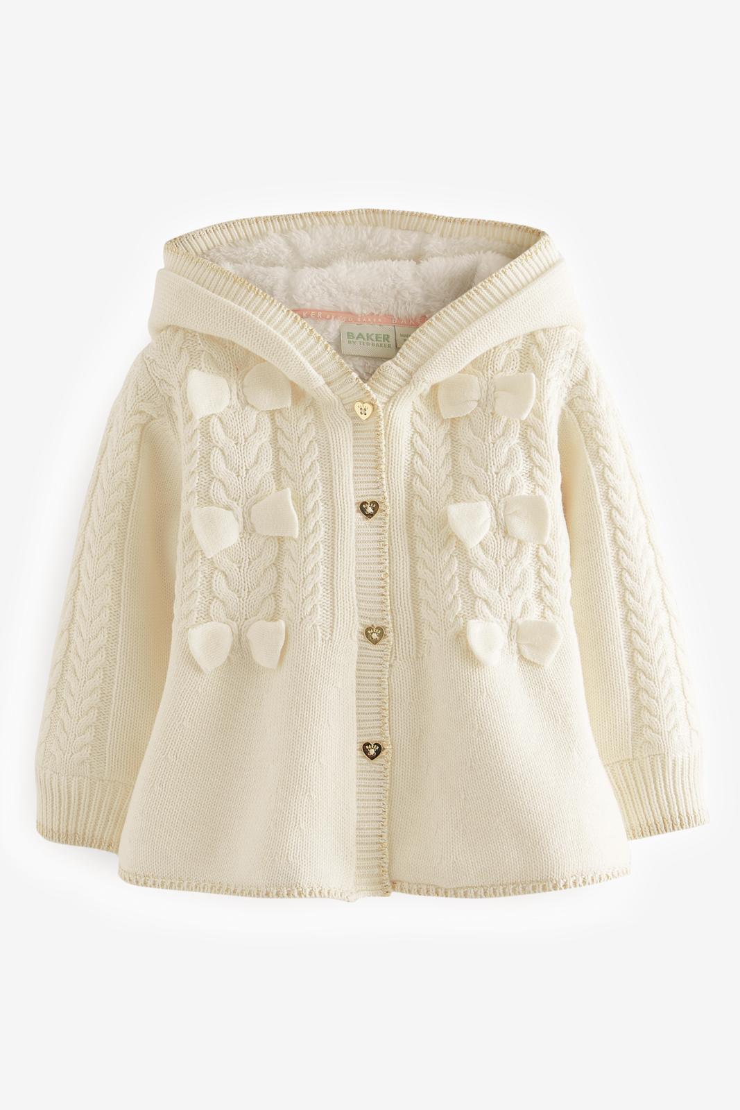 Cream Knitted Coatigan Cream