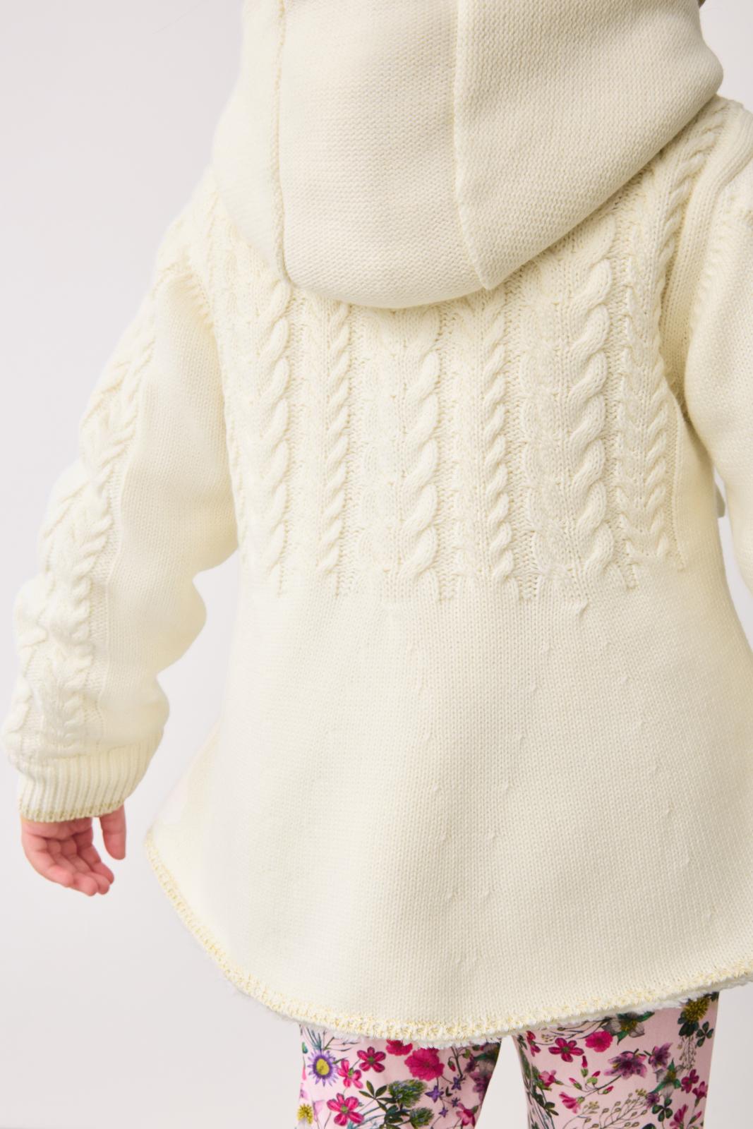 Cream Knitted Coatigan Cream