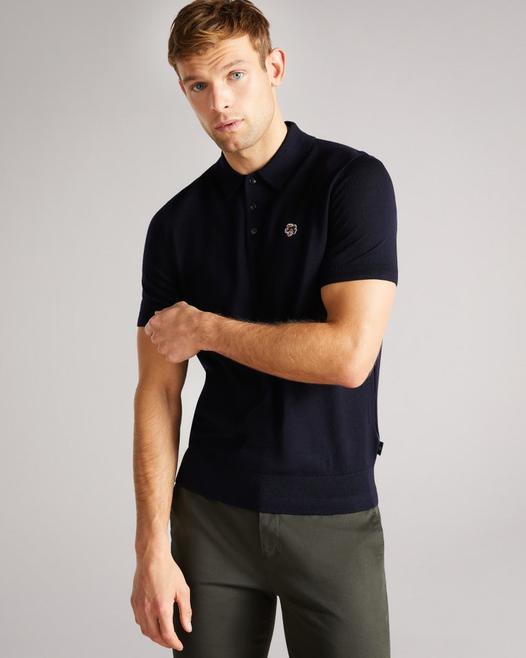 Haworth Short Sleeve Knitted Polo Shirt