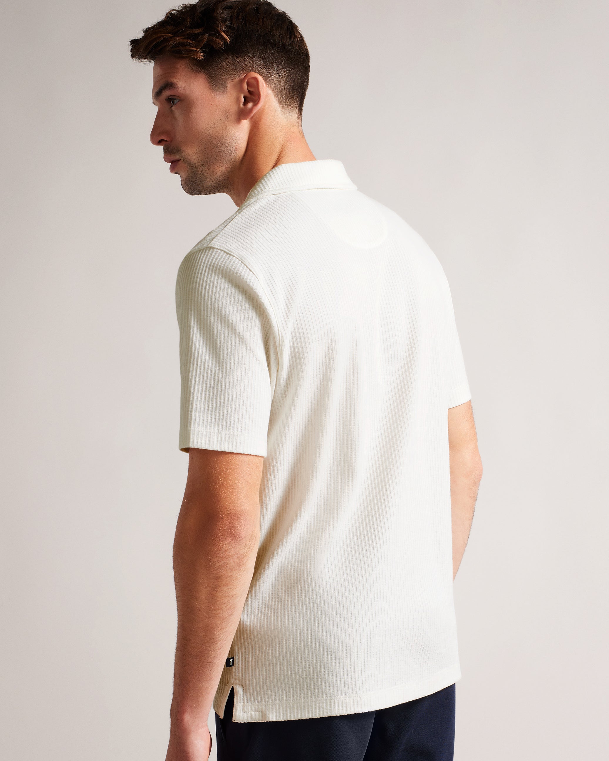 Arkes Ss Regular Fit Polo Shirt White