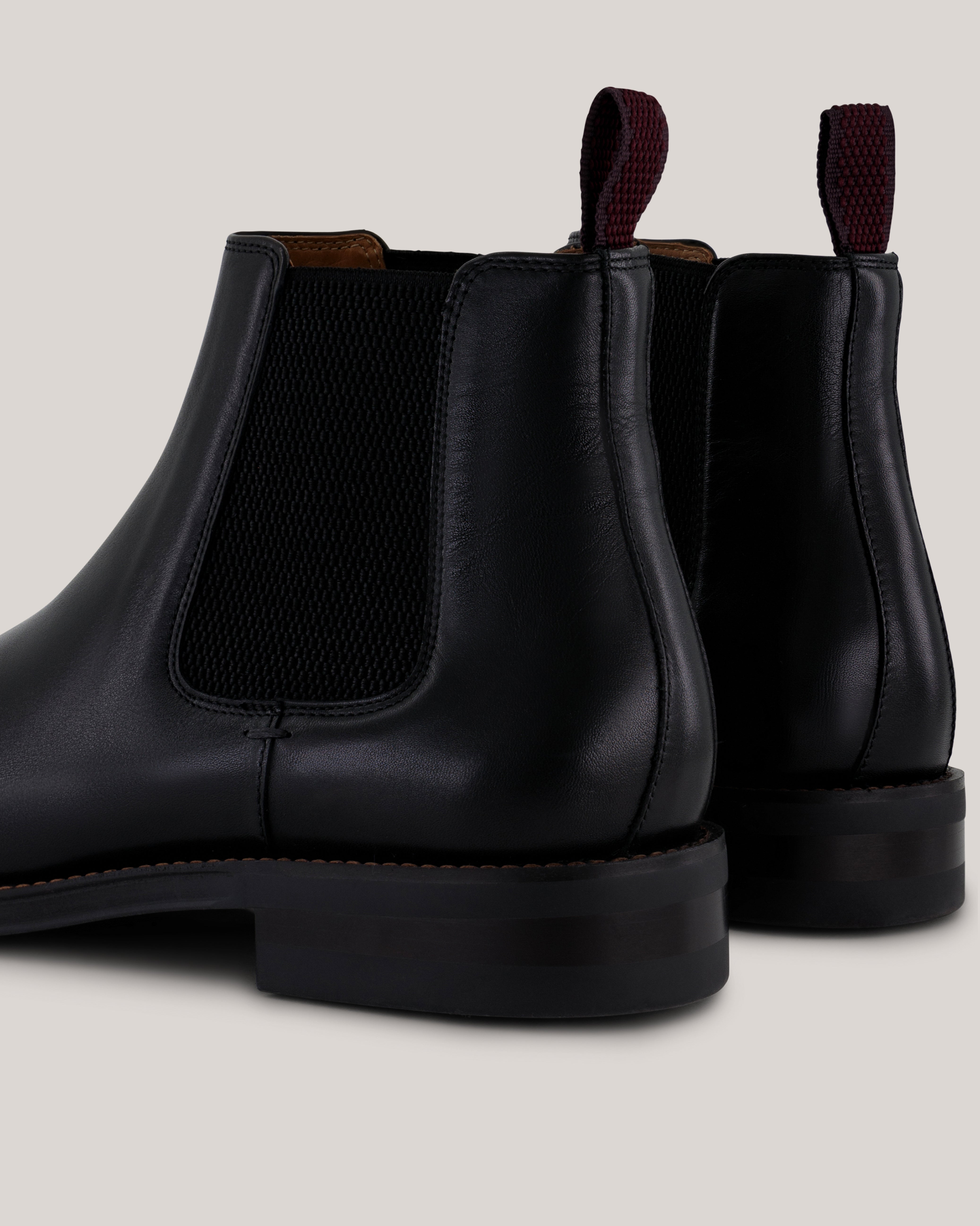 Rmingtn Leather Chelsea Boot Black