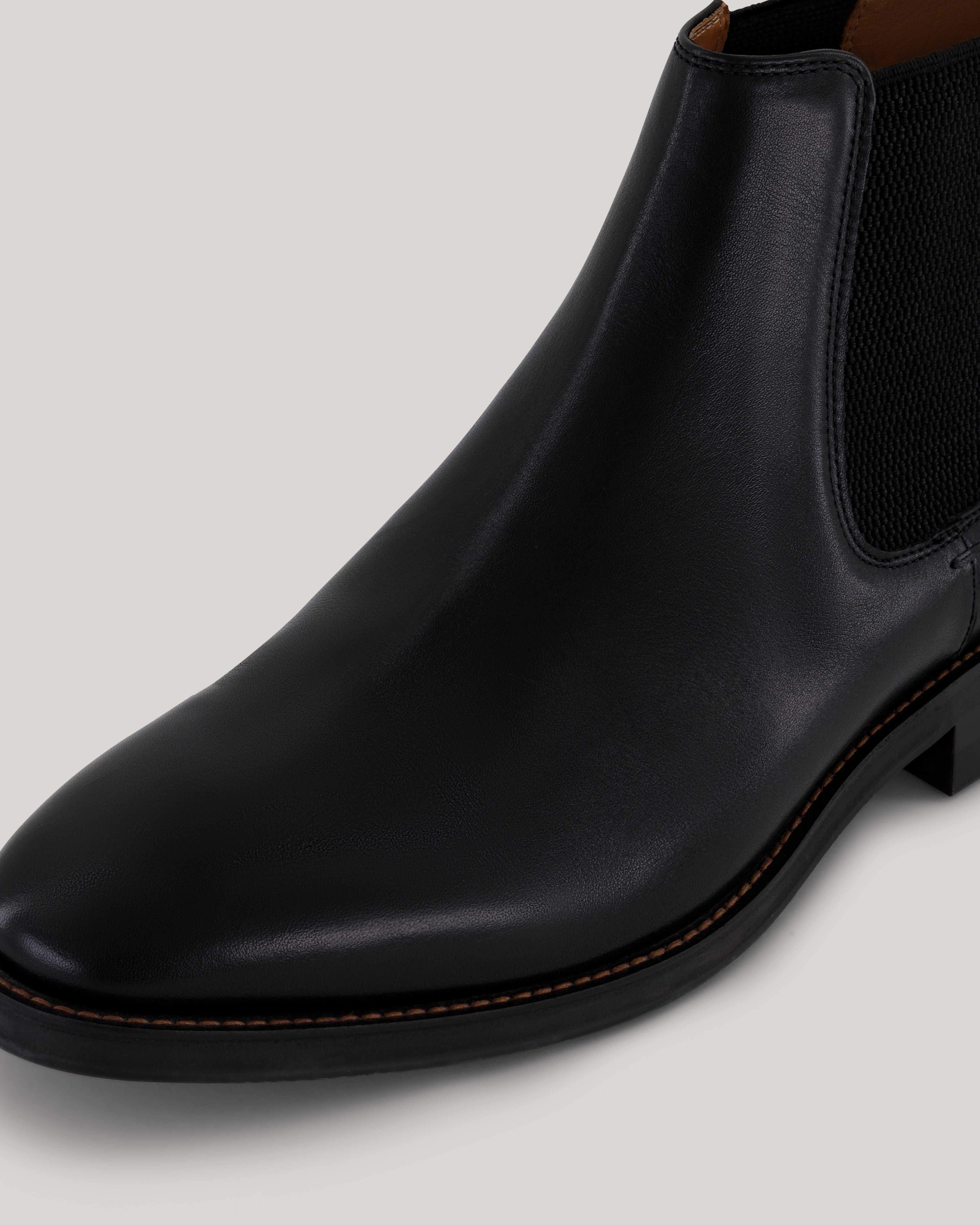 Rmingtn Leather Chelsea Boot Black