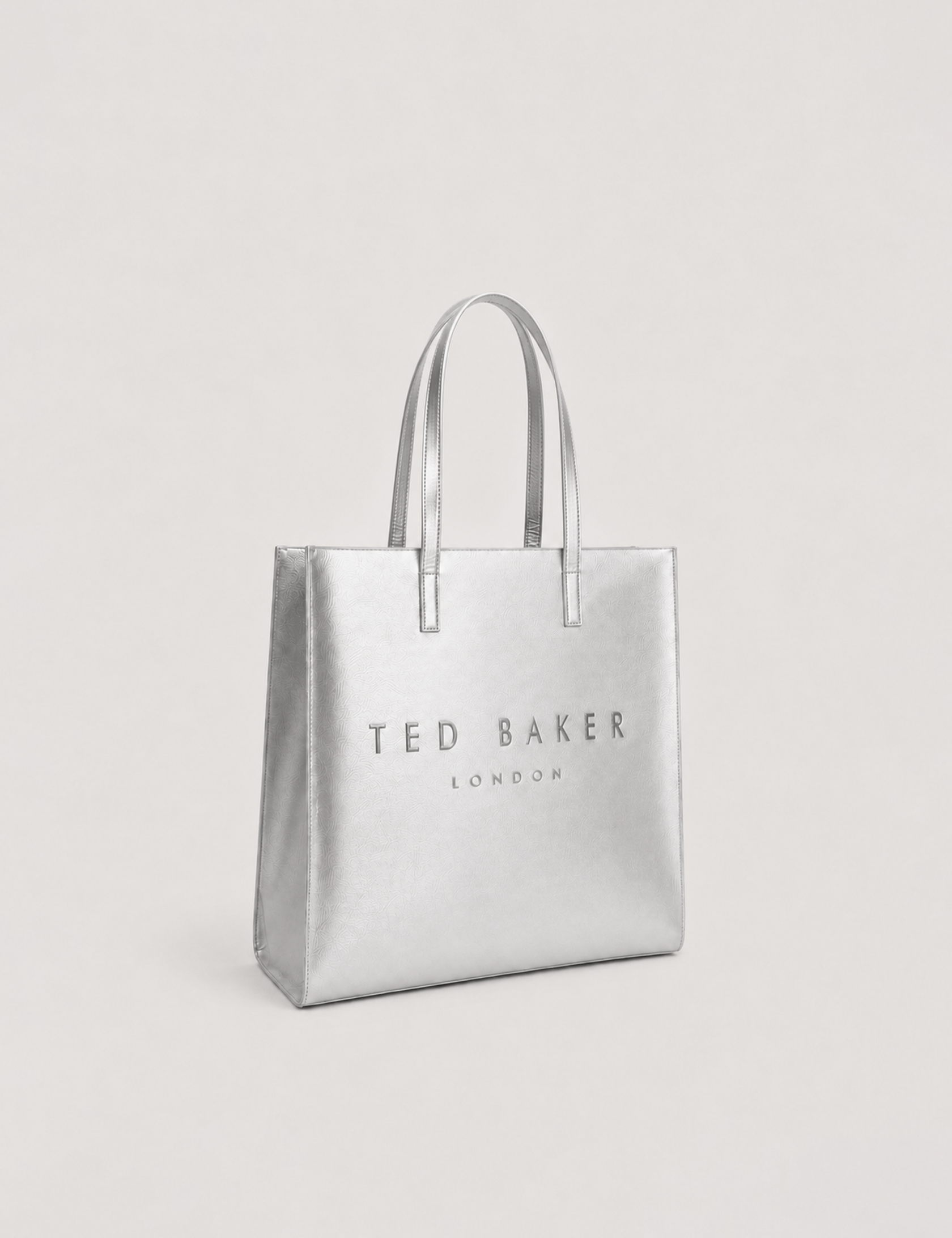 Crininf Crinkle Small Icon Bag Silver-Col