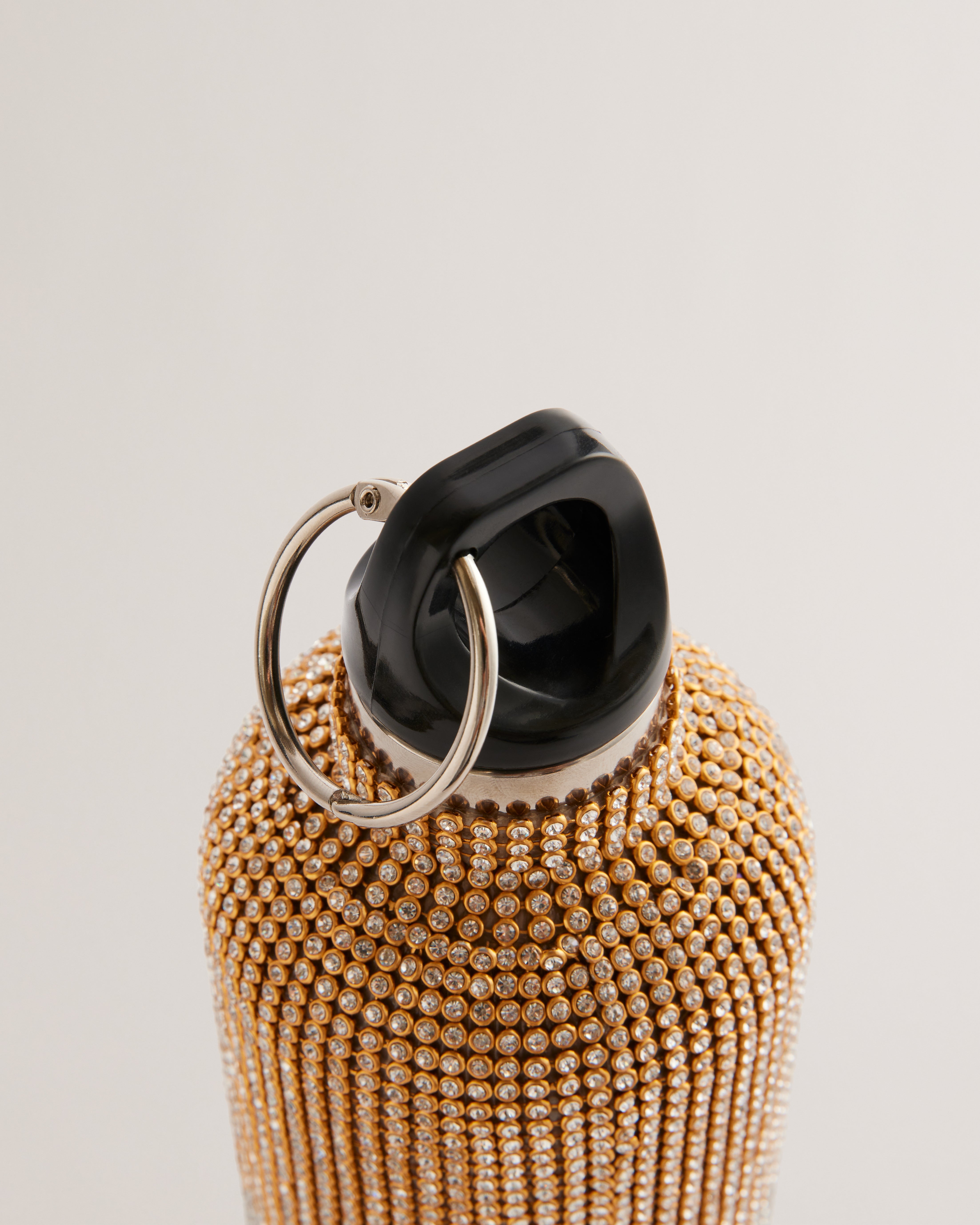 Jazzii Rhinestone Water Bottle Multicol