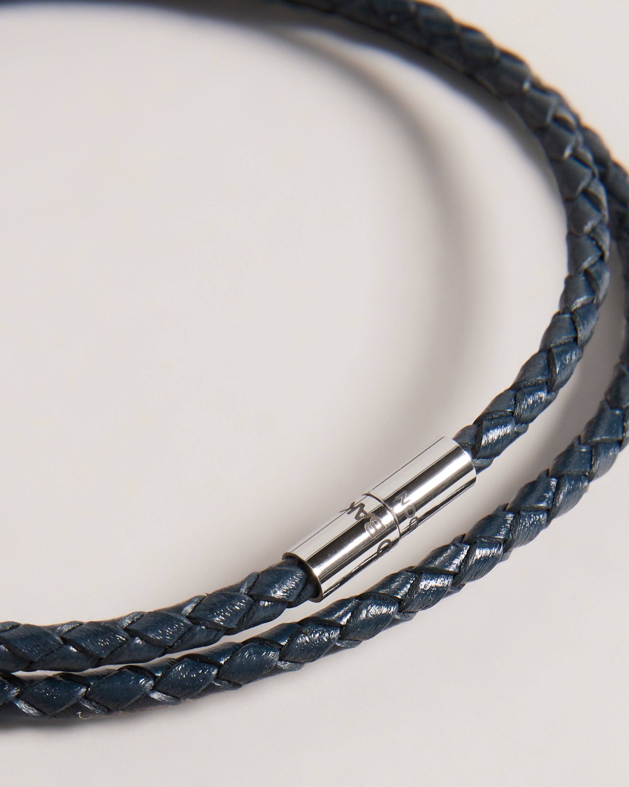 Ppound Woven Bracelet Navy