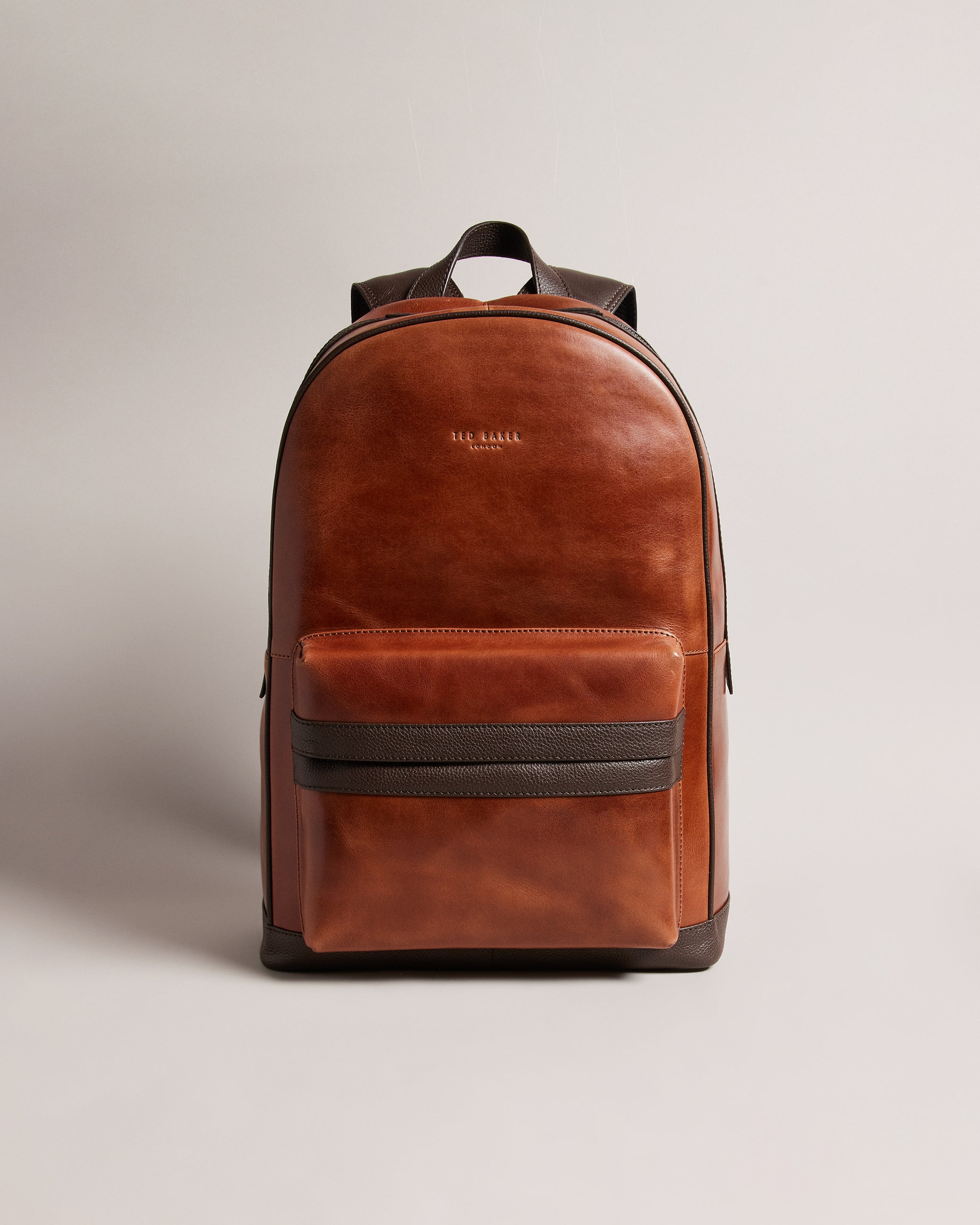 Rayton Waxy Leather Backpack Tan