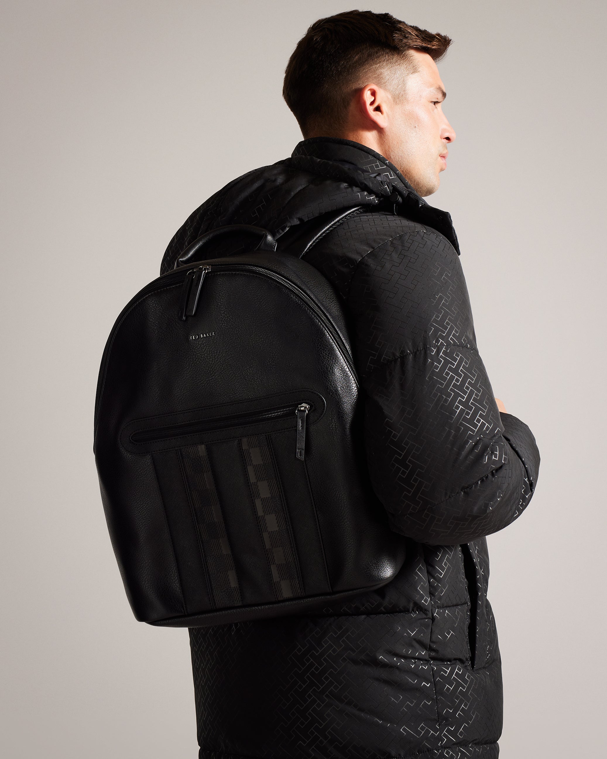 Waynor House Check Pu Backpack