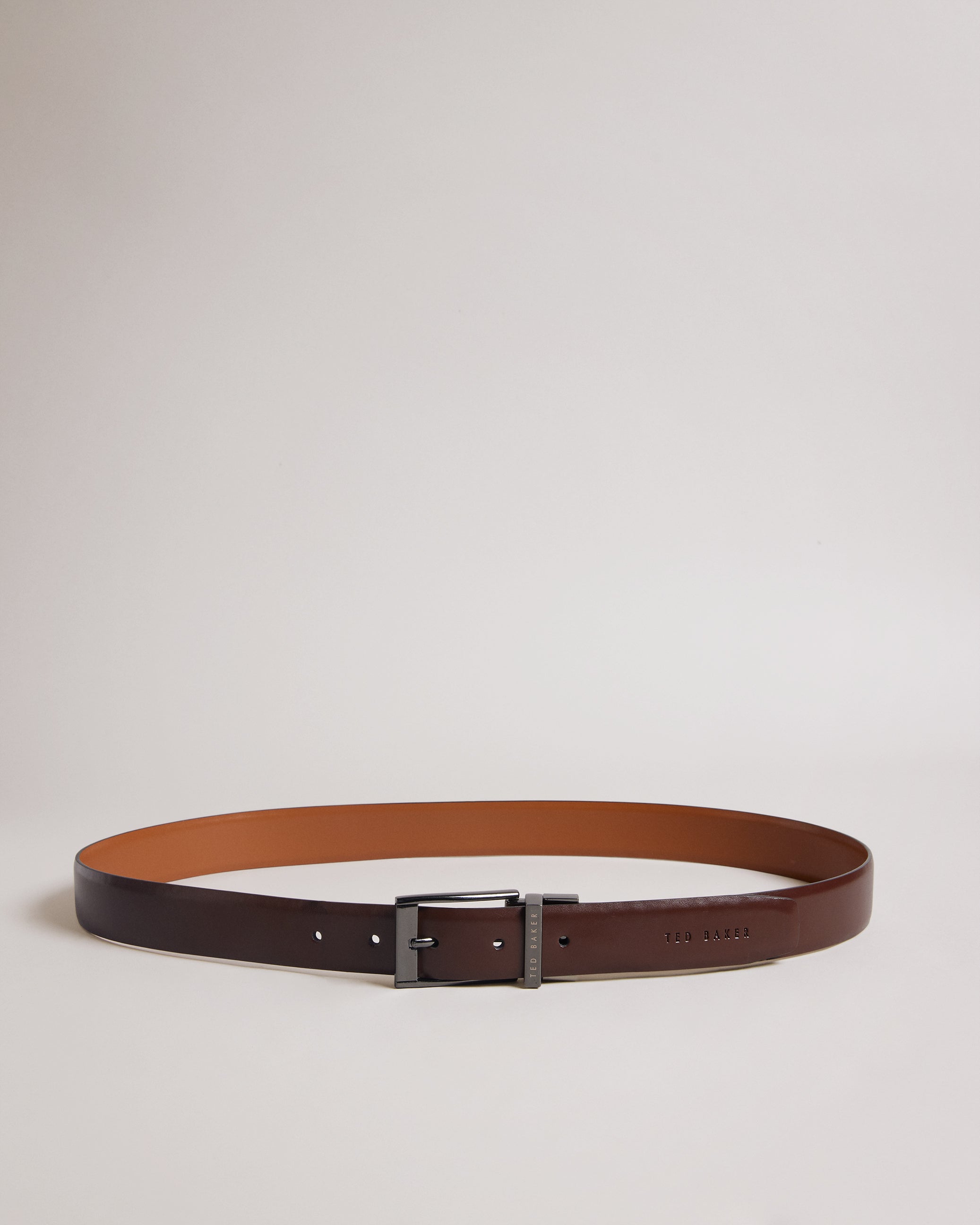 Breemer Reversible Leather Belt Brn-Choc