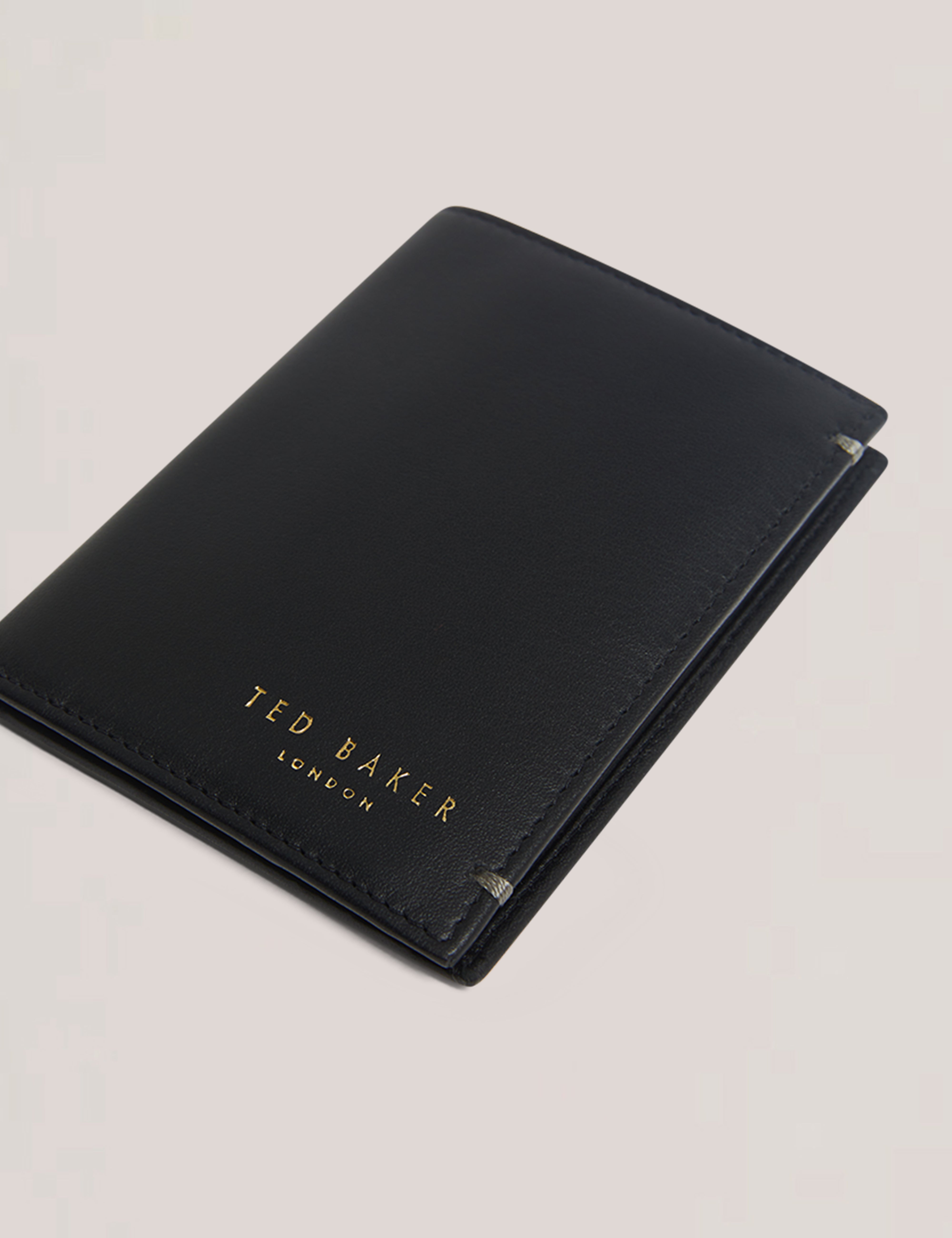 Zackory Leather Cardholder Black