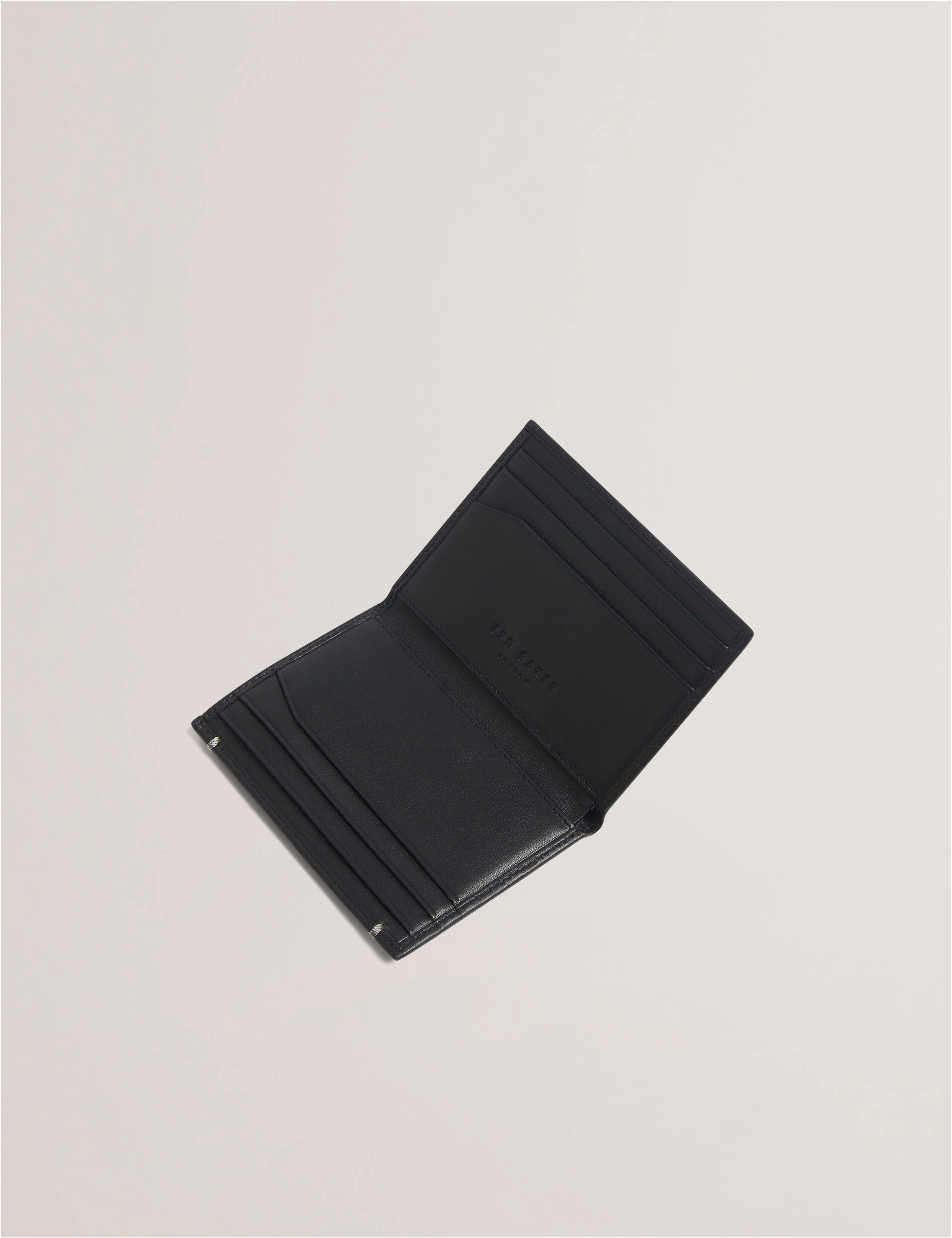 Zackory Leather Cardholder Black