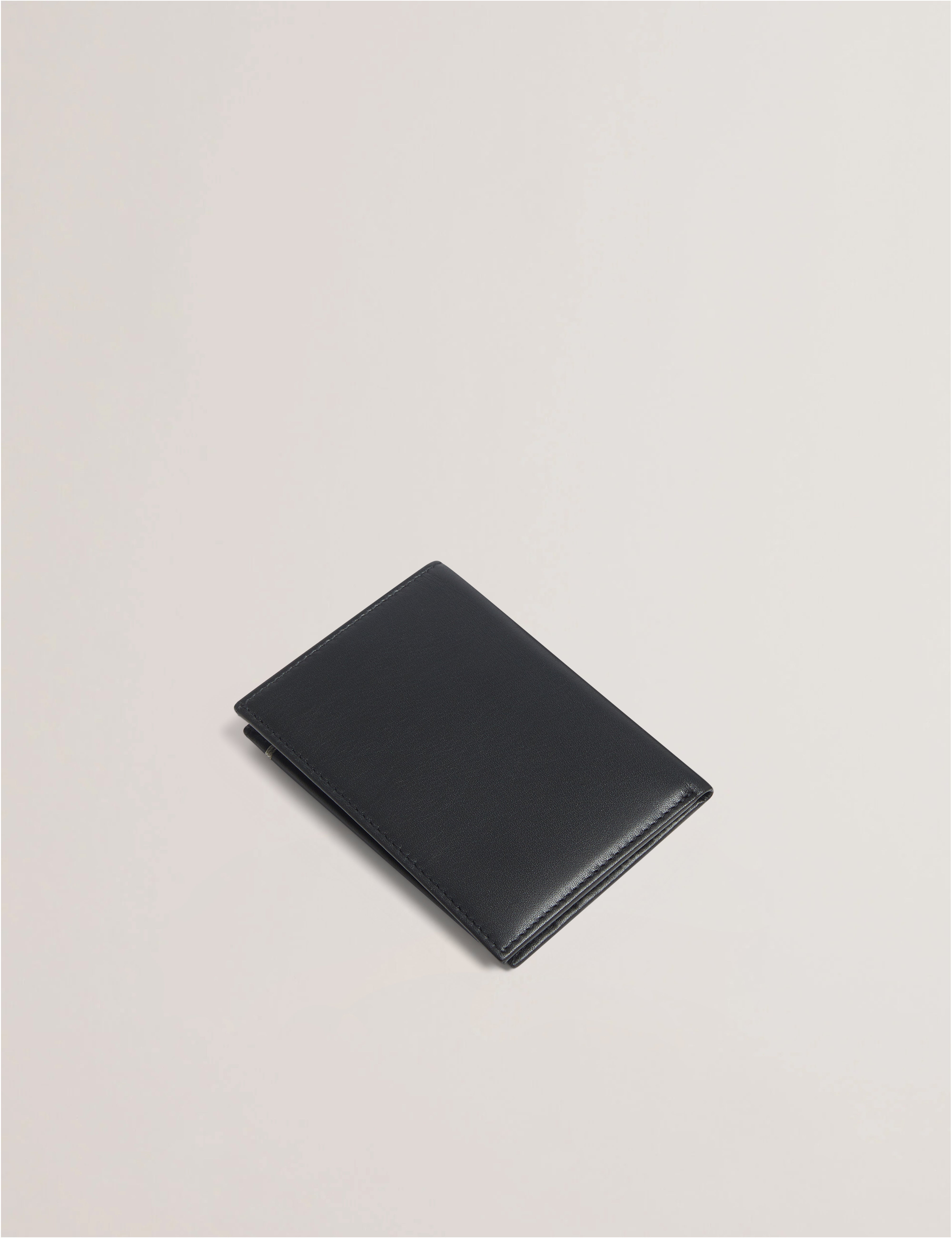 Zackory Leather Cardholder Black