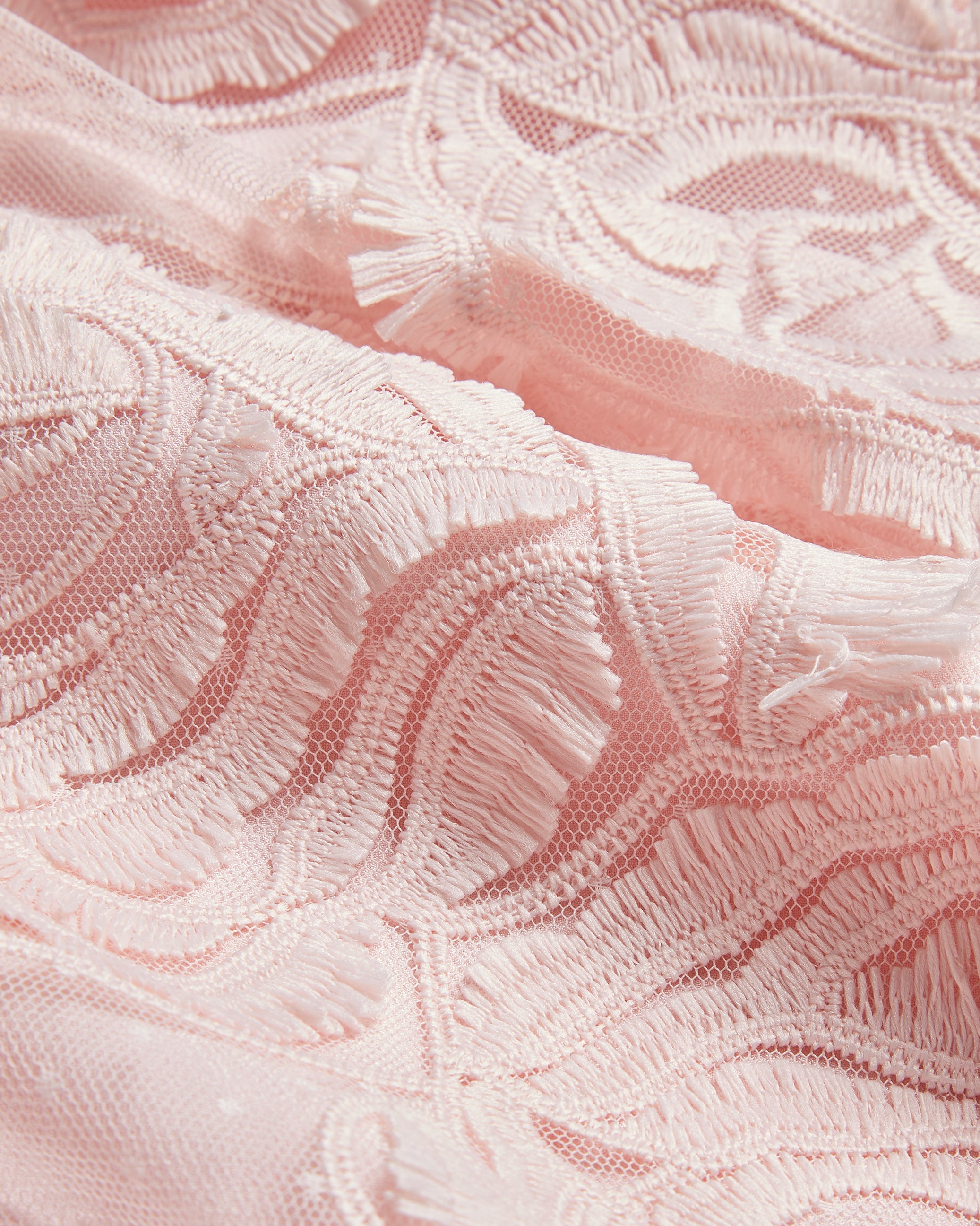 Louelaa Midi Skirt With Pleats Lt-Pink