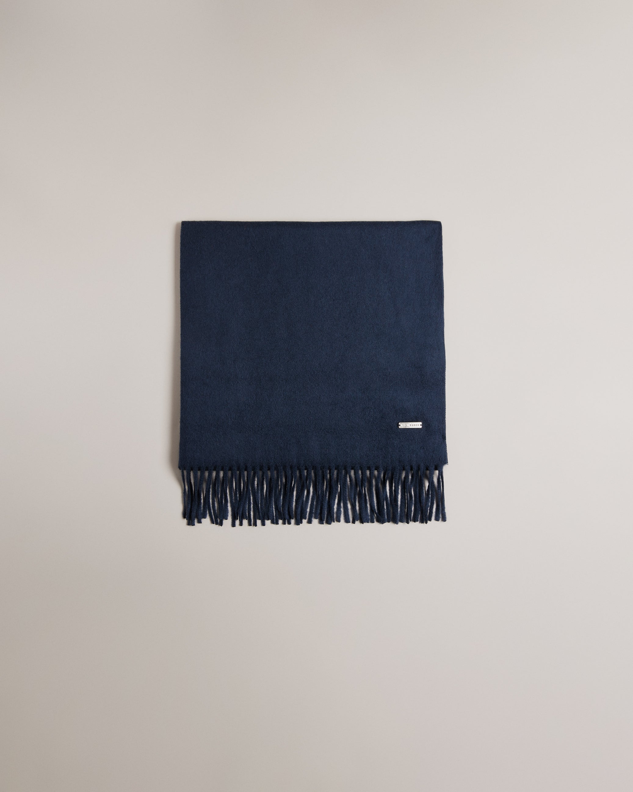 Stevenn Woollen Scarf Navy