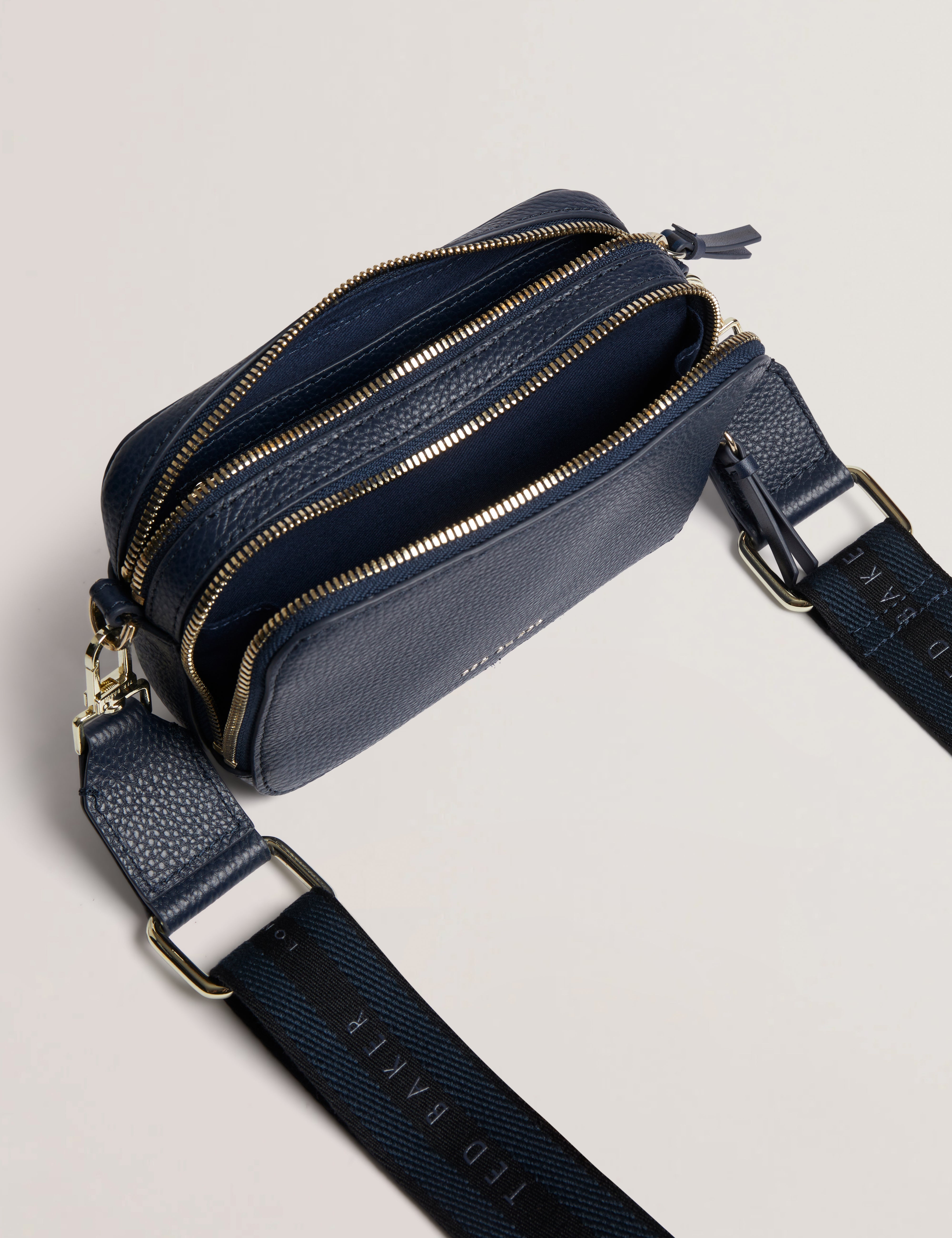 Stunna Mini Webbing Crossbody Bag Dk-Blue