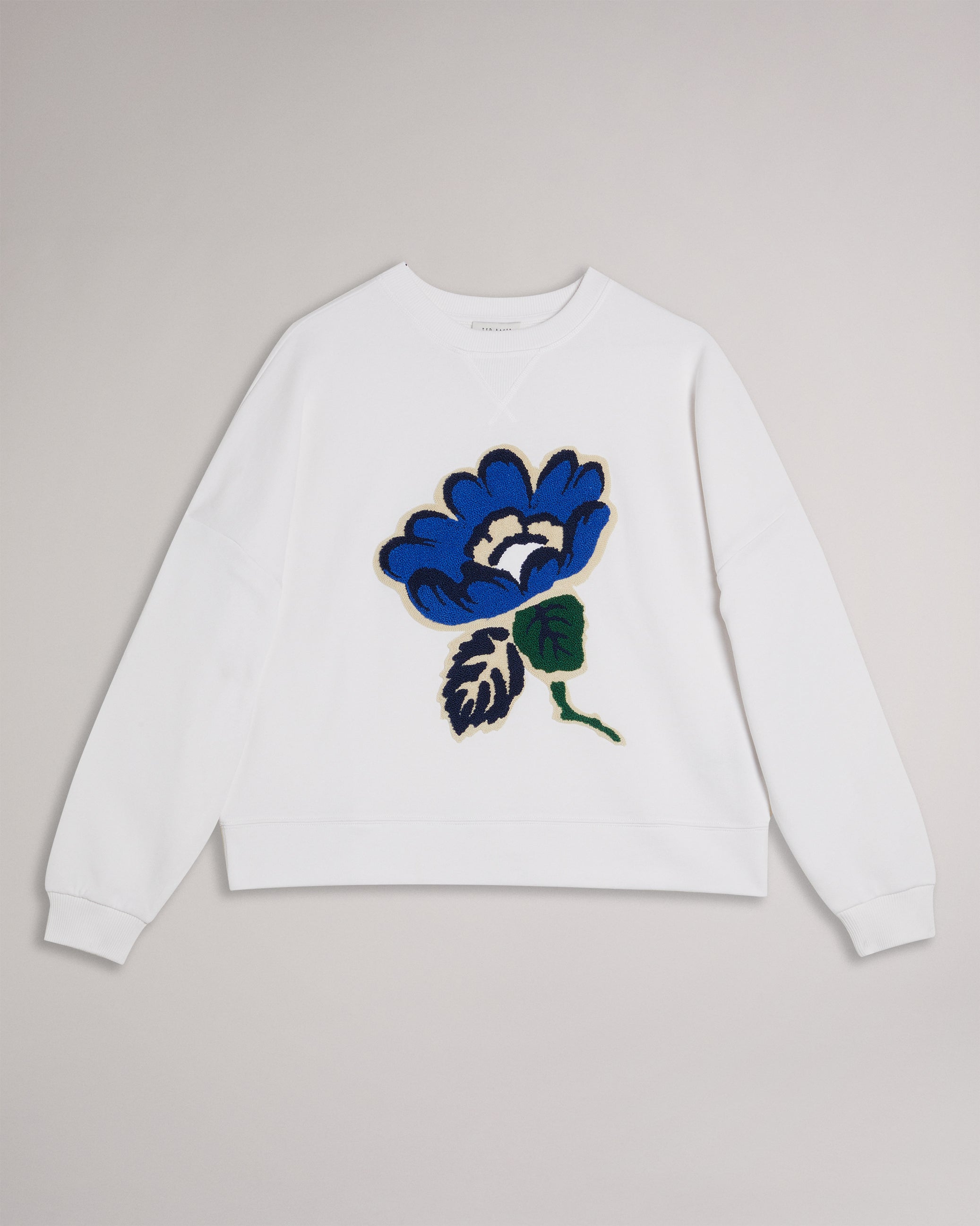 Karlaih Sweatshirt With Print Detail White