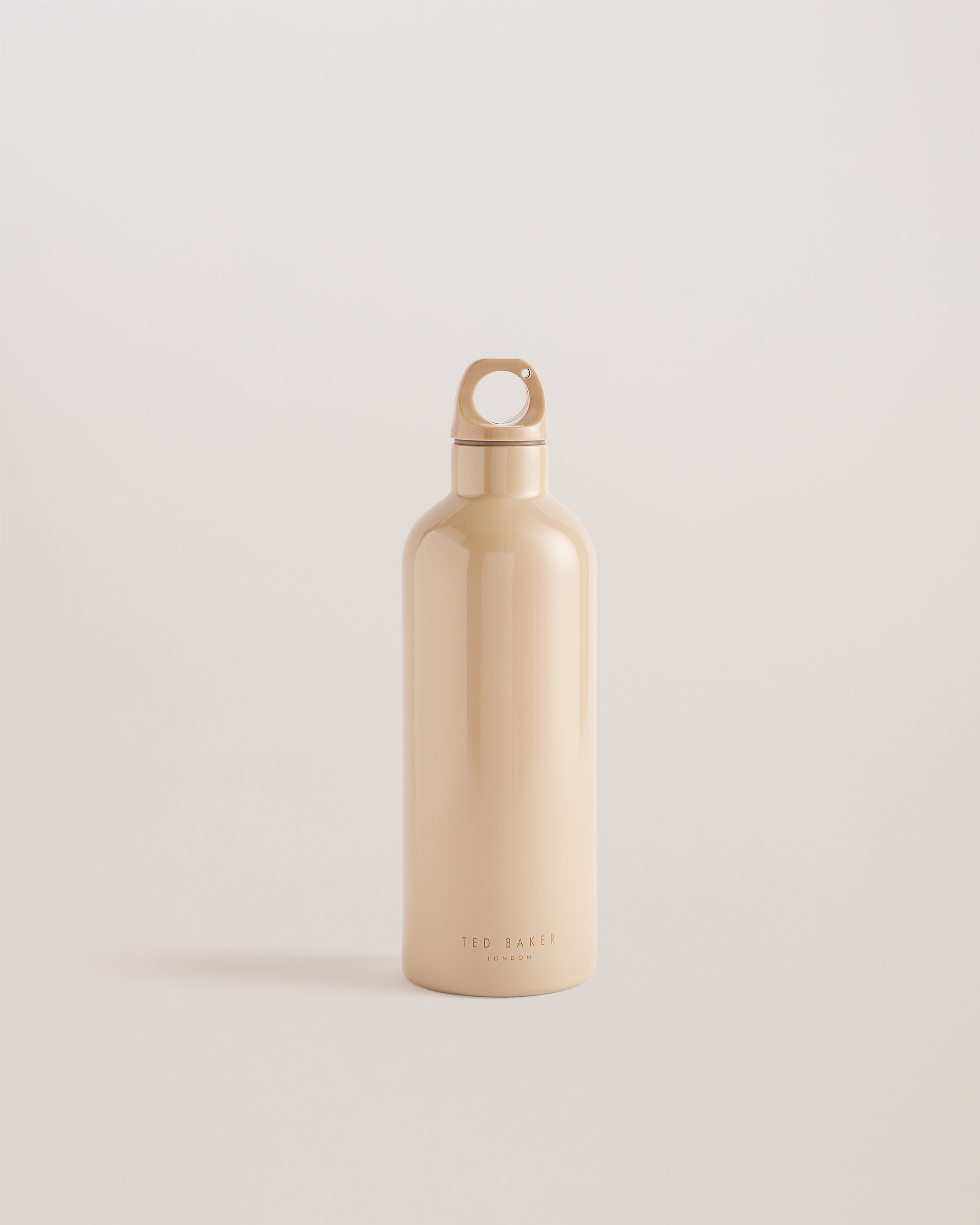 Alliia Webbing Branded Water Bottle Taupe