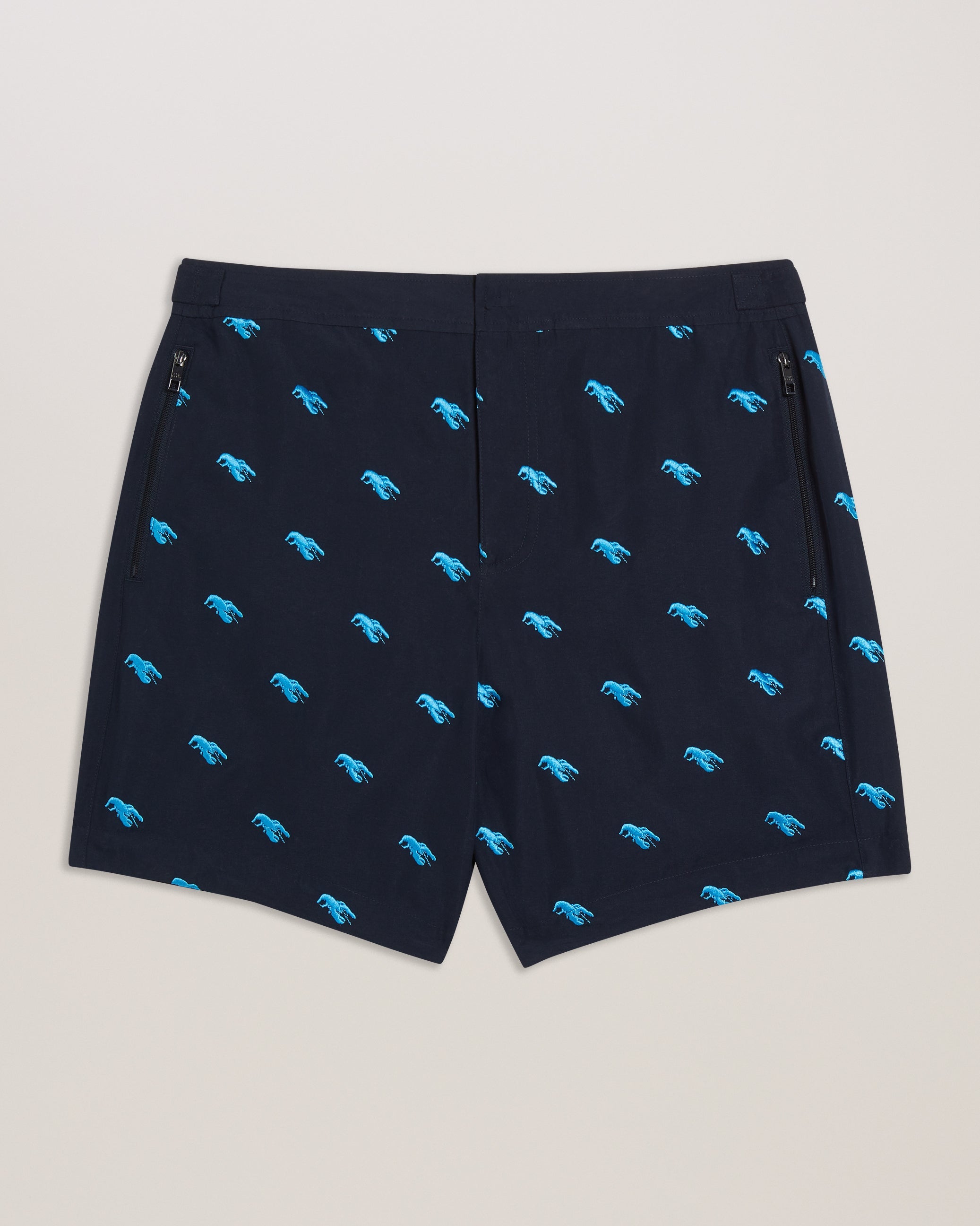 Lobta Embroidered Lobster Swimshort Navy