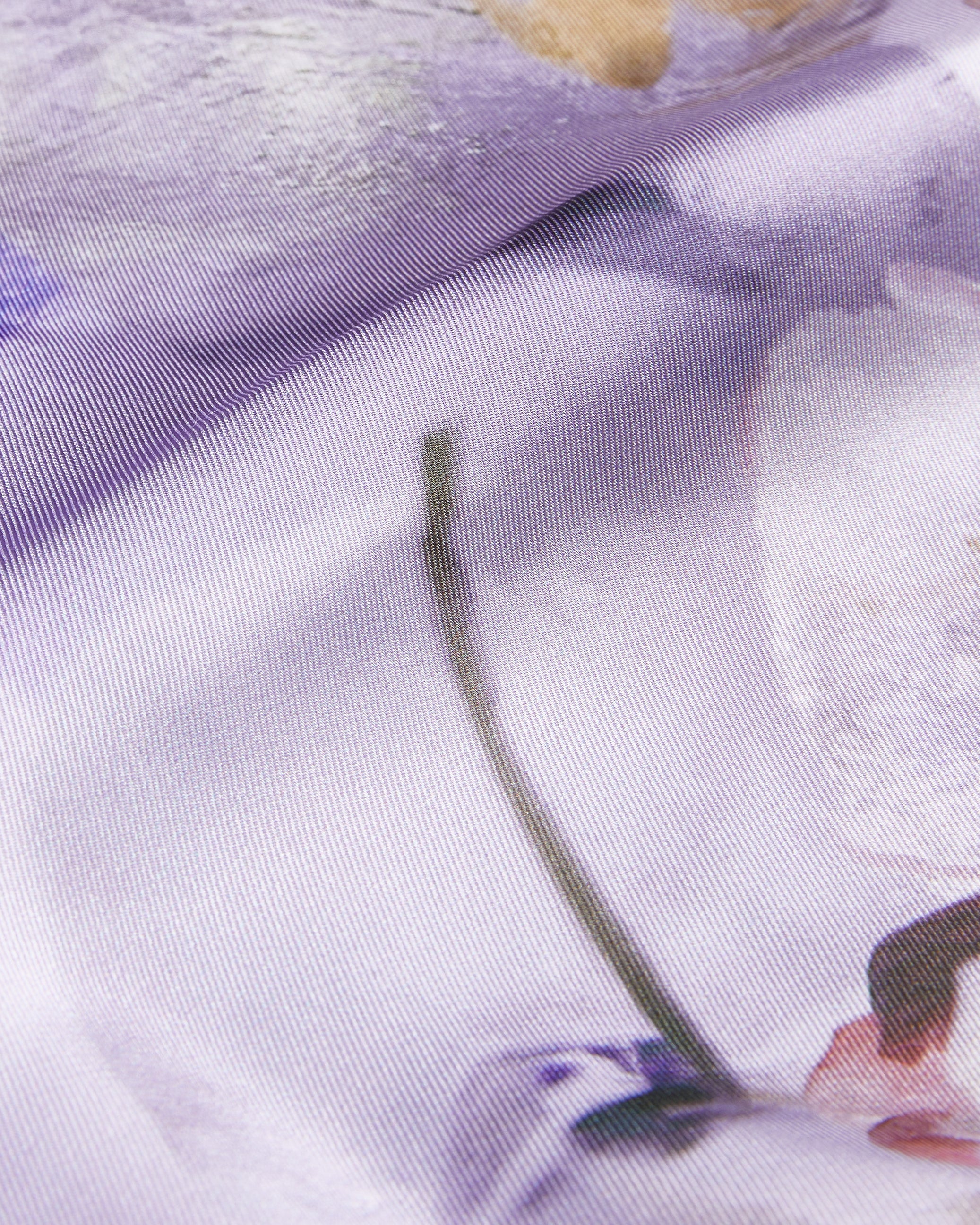 Shrayha Scallop Trim Woven Front Lilac