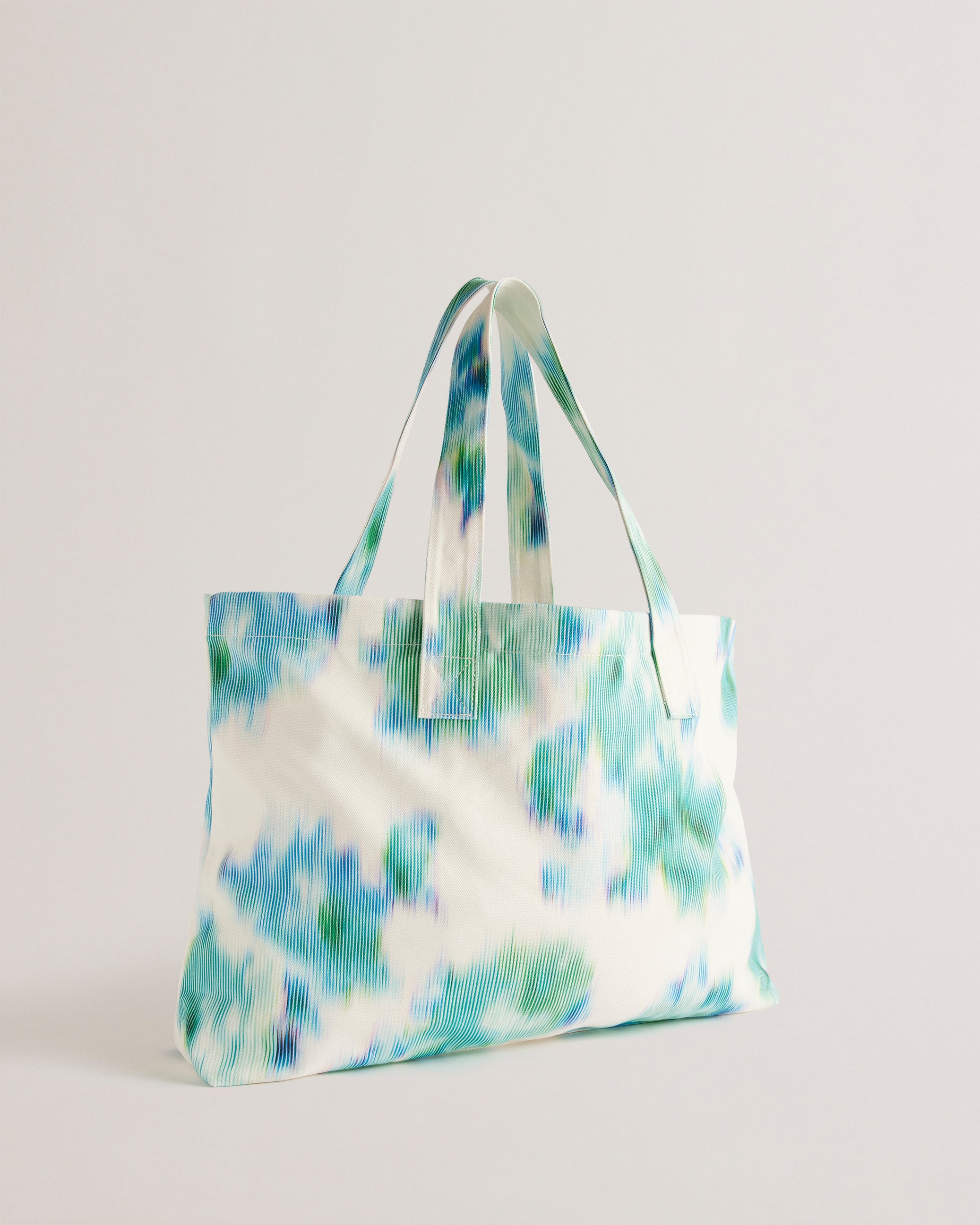 Caitina Floral Beach Bag Cream