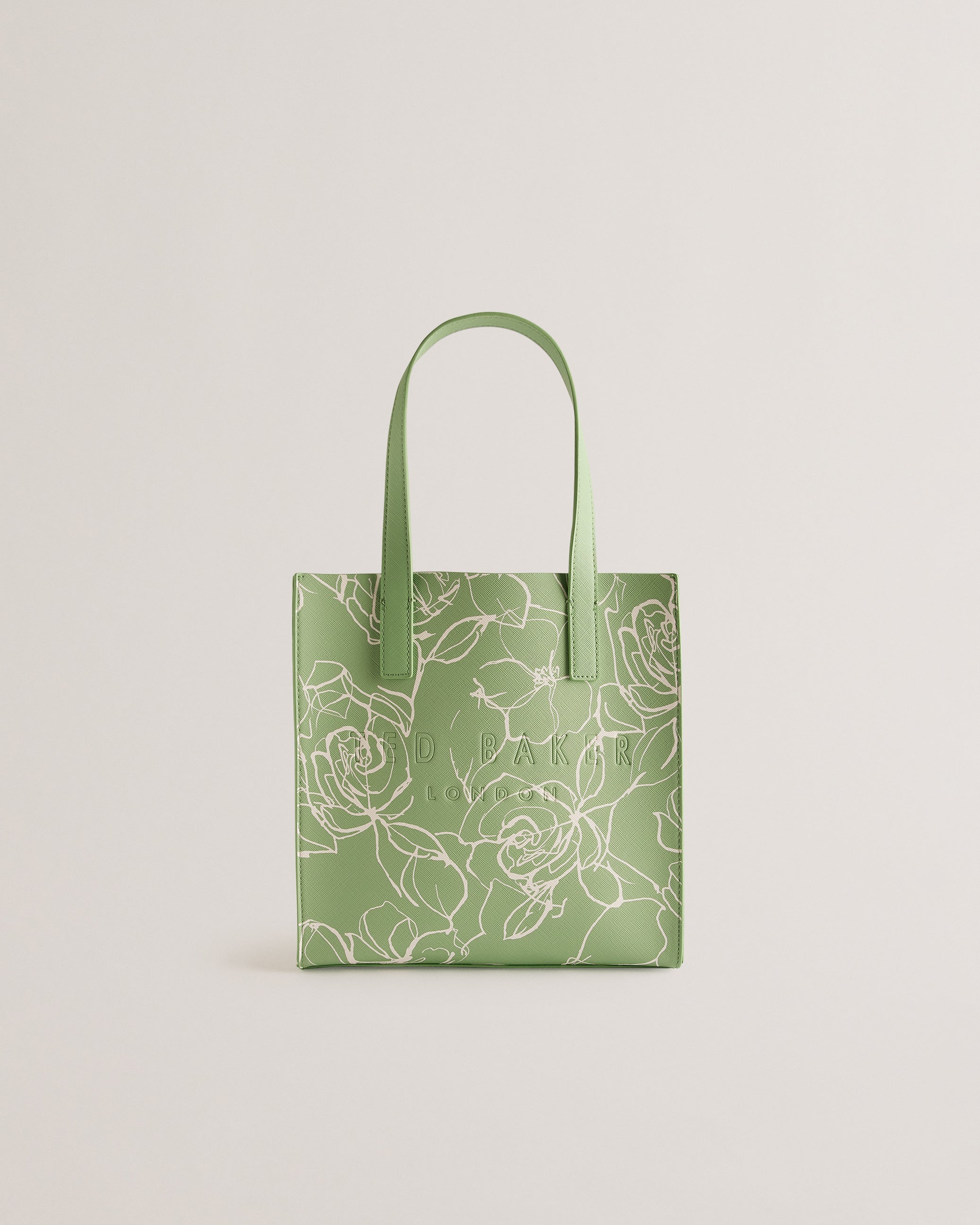 Linecon Linear Floral Small Icon Bag Lt-Green