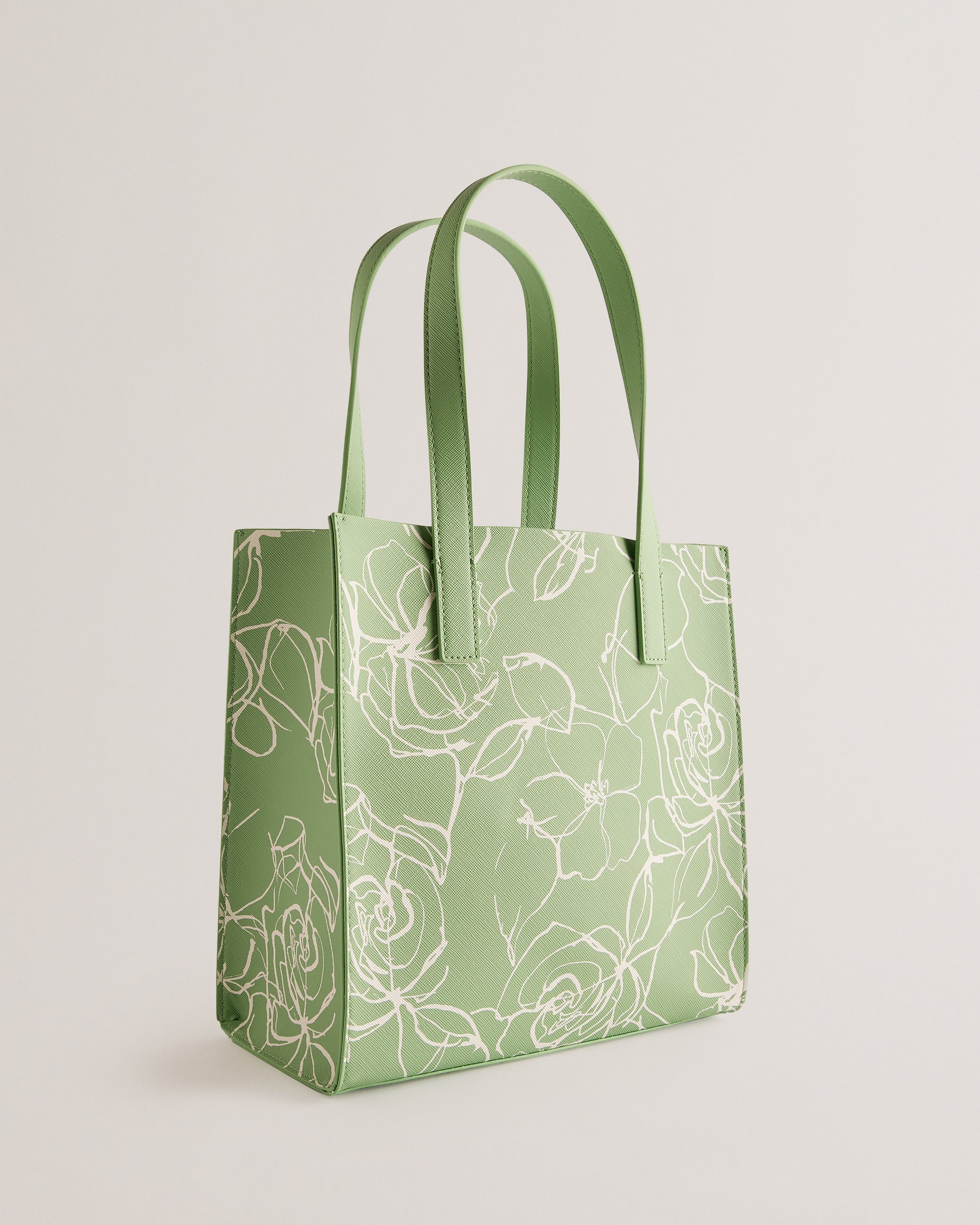Linecon Linear Floral Small Icon Bag Lt-Green