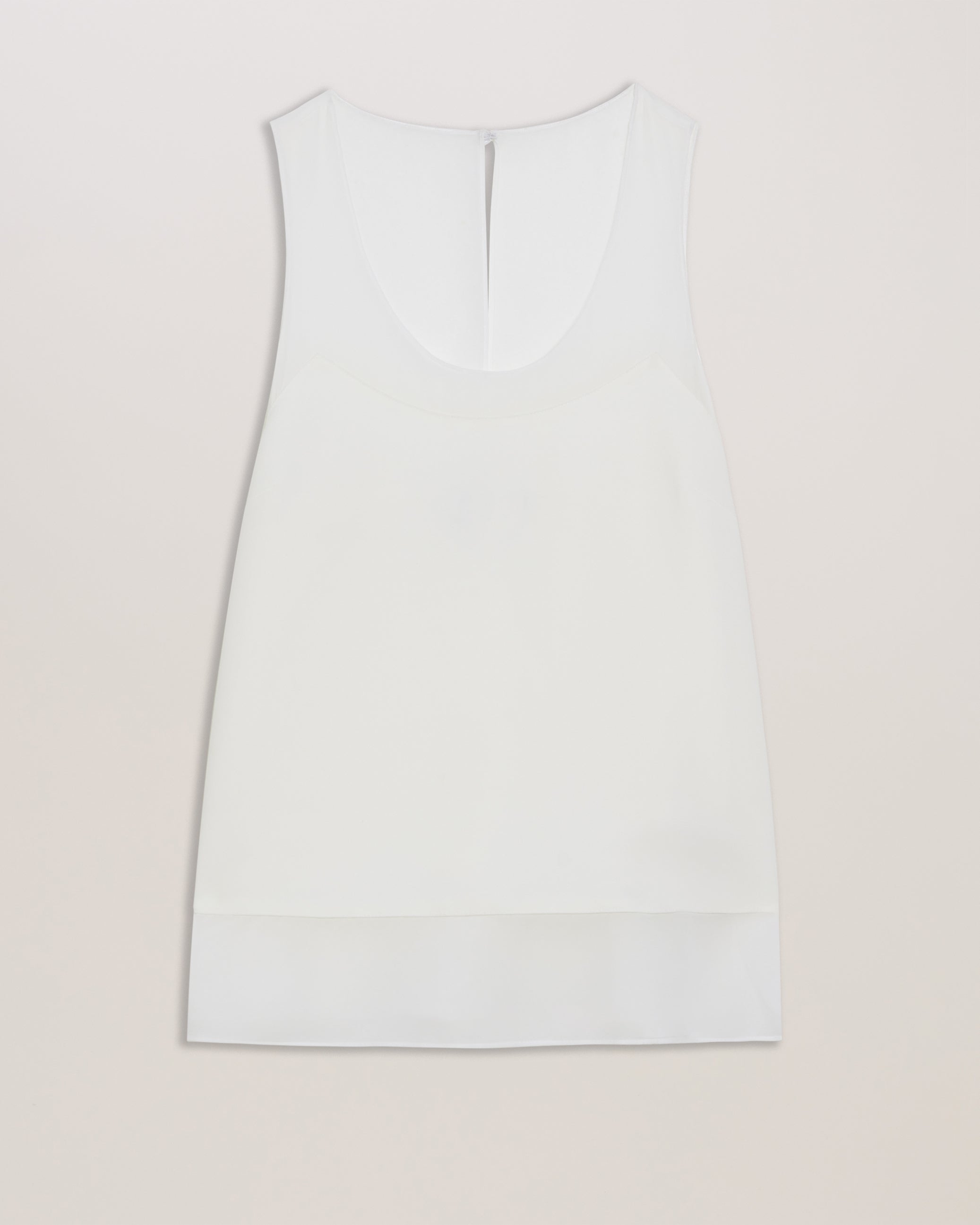 Tilama Tank Top With Racer Back Ivory