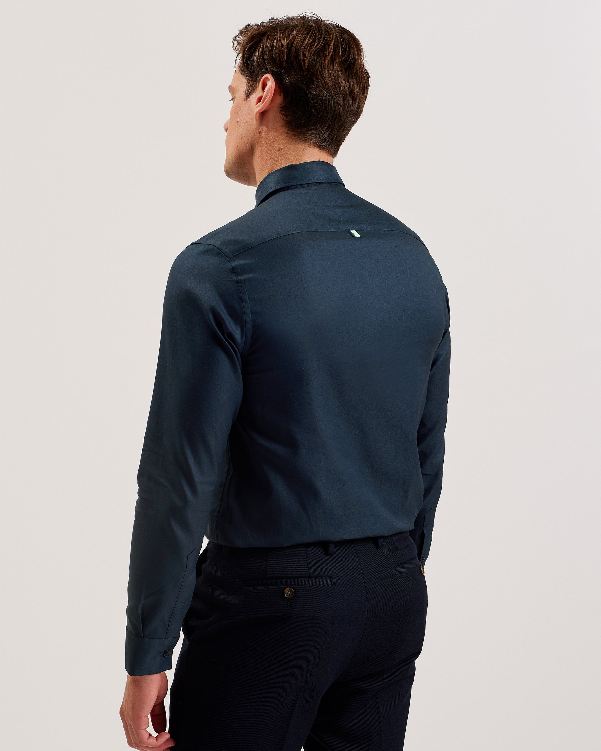 Allardo Ls Regular Premium Oxford Shirt Navy