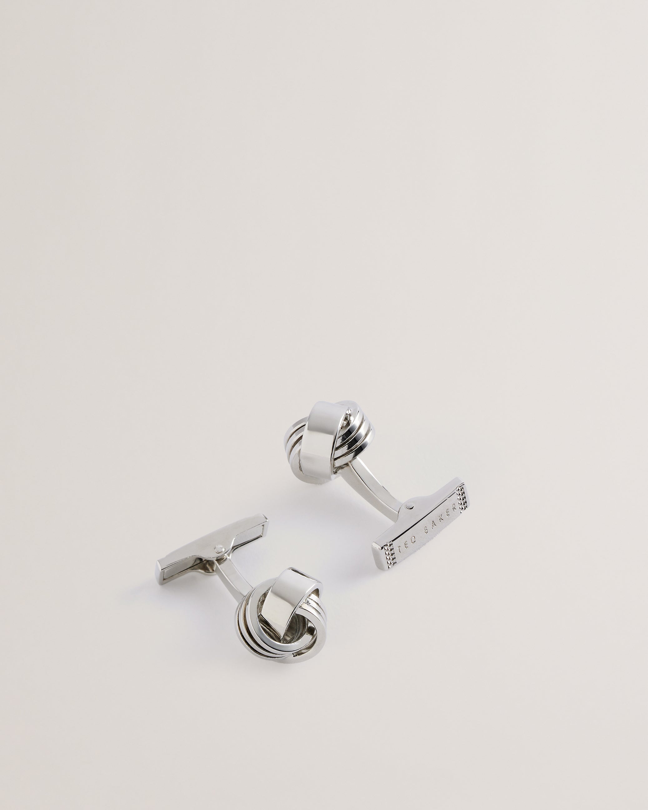 Knoted Knotted Cufflinks Silver